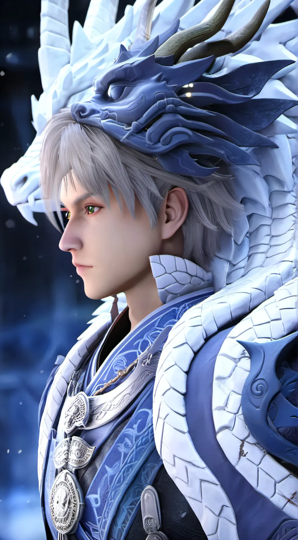 ai character: Shadic the Ryujin  background