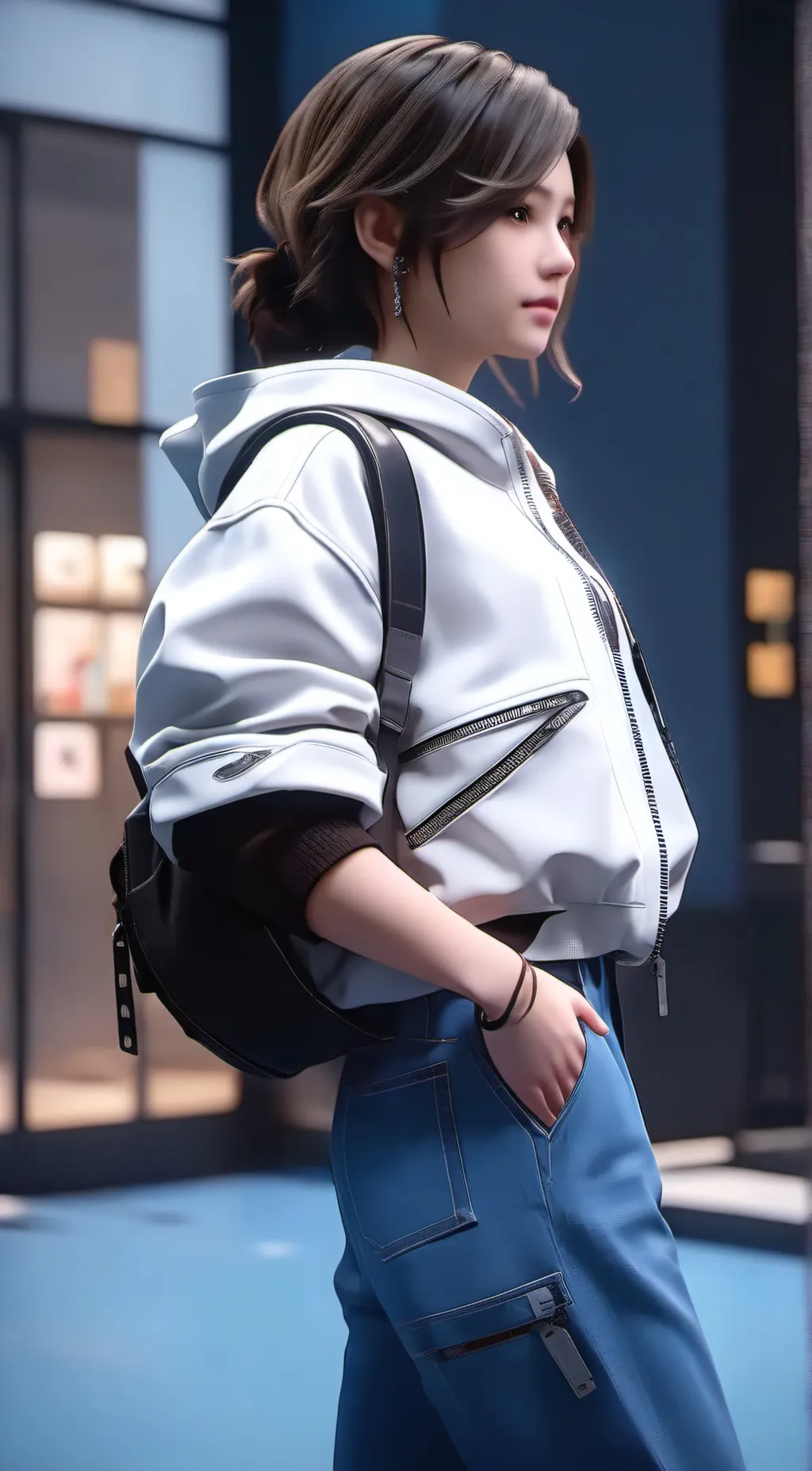 ai character: Aria background