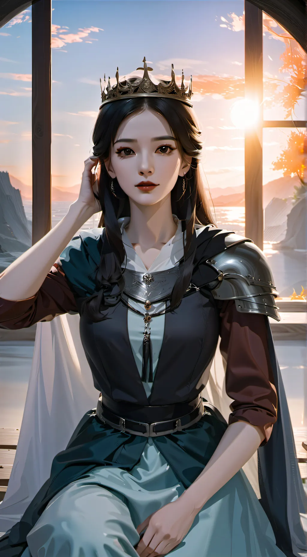 ai character: Princess Alessia   background