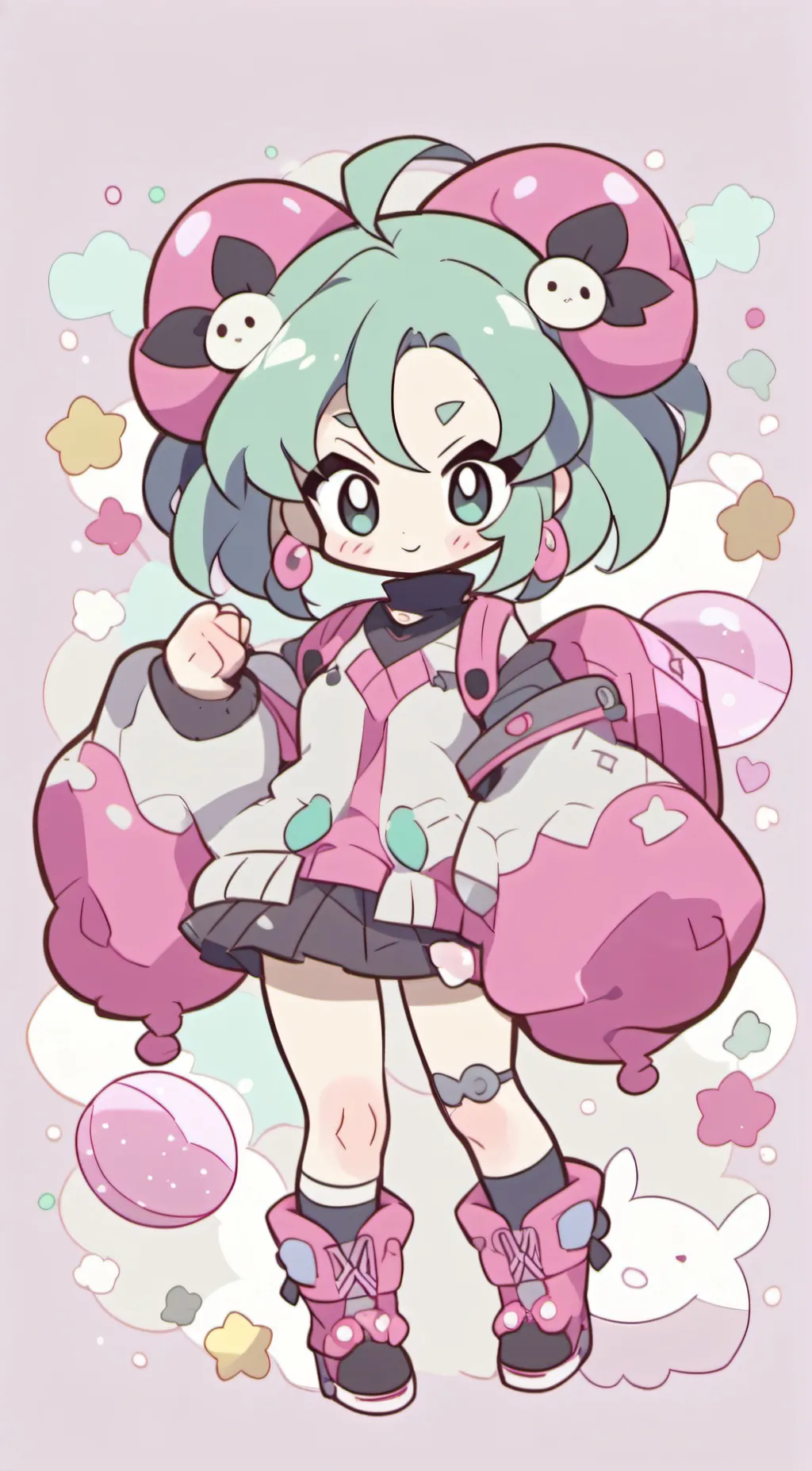 ai character: South park background