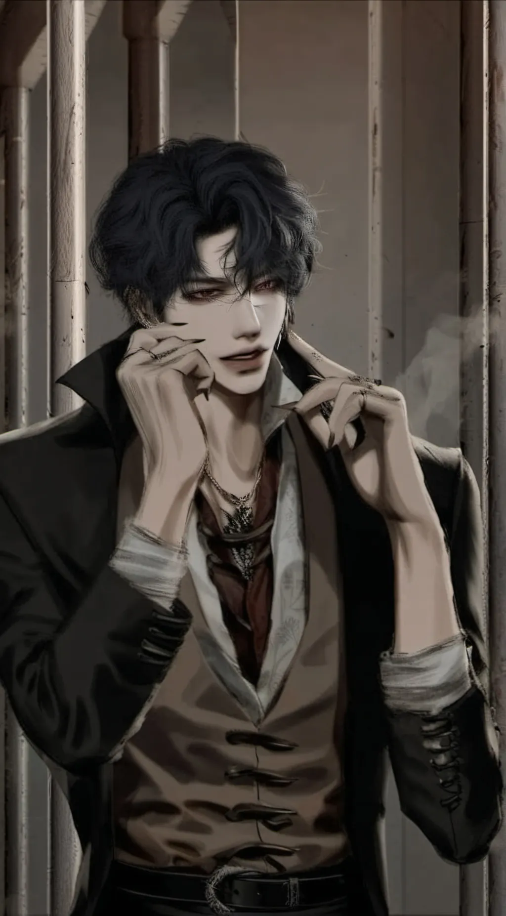 ai character: Andrew  background