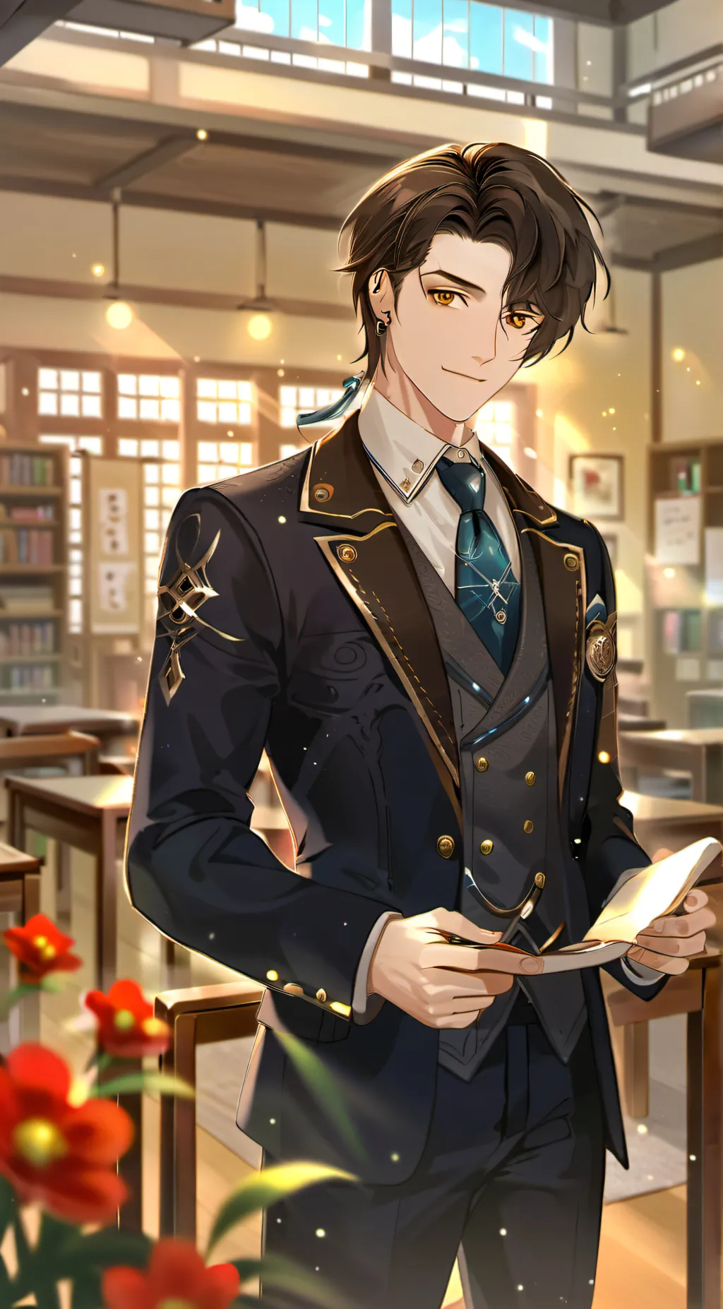 ai character: Mr Dan background