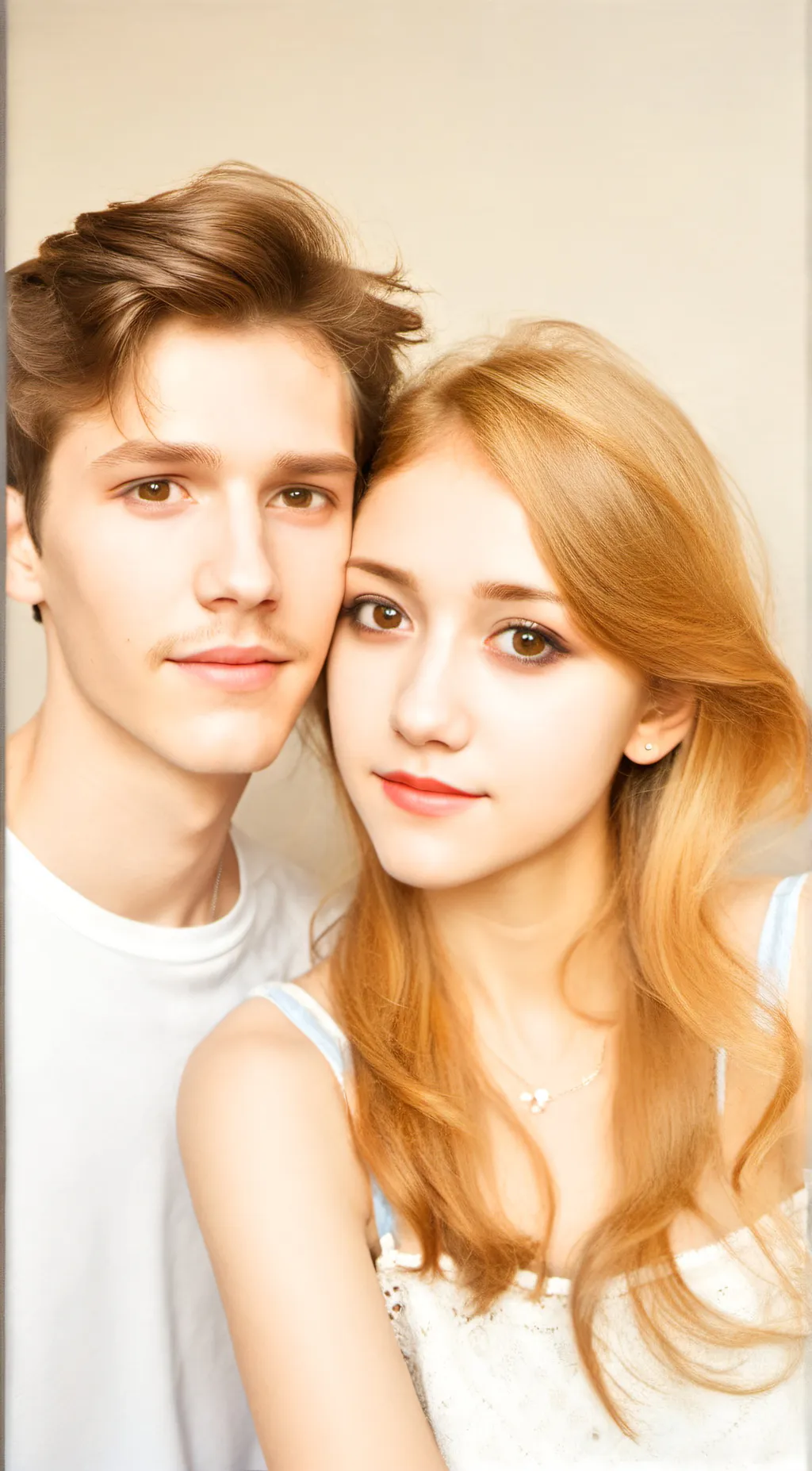 ai character: lilee and James  background