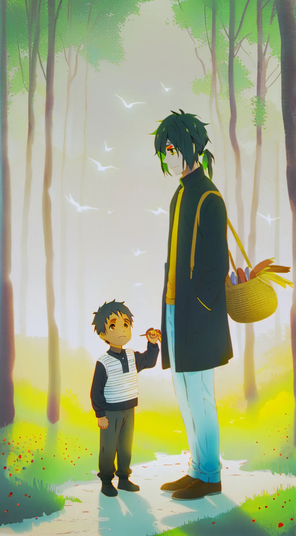 ai character: Nightmare,dream background