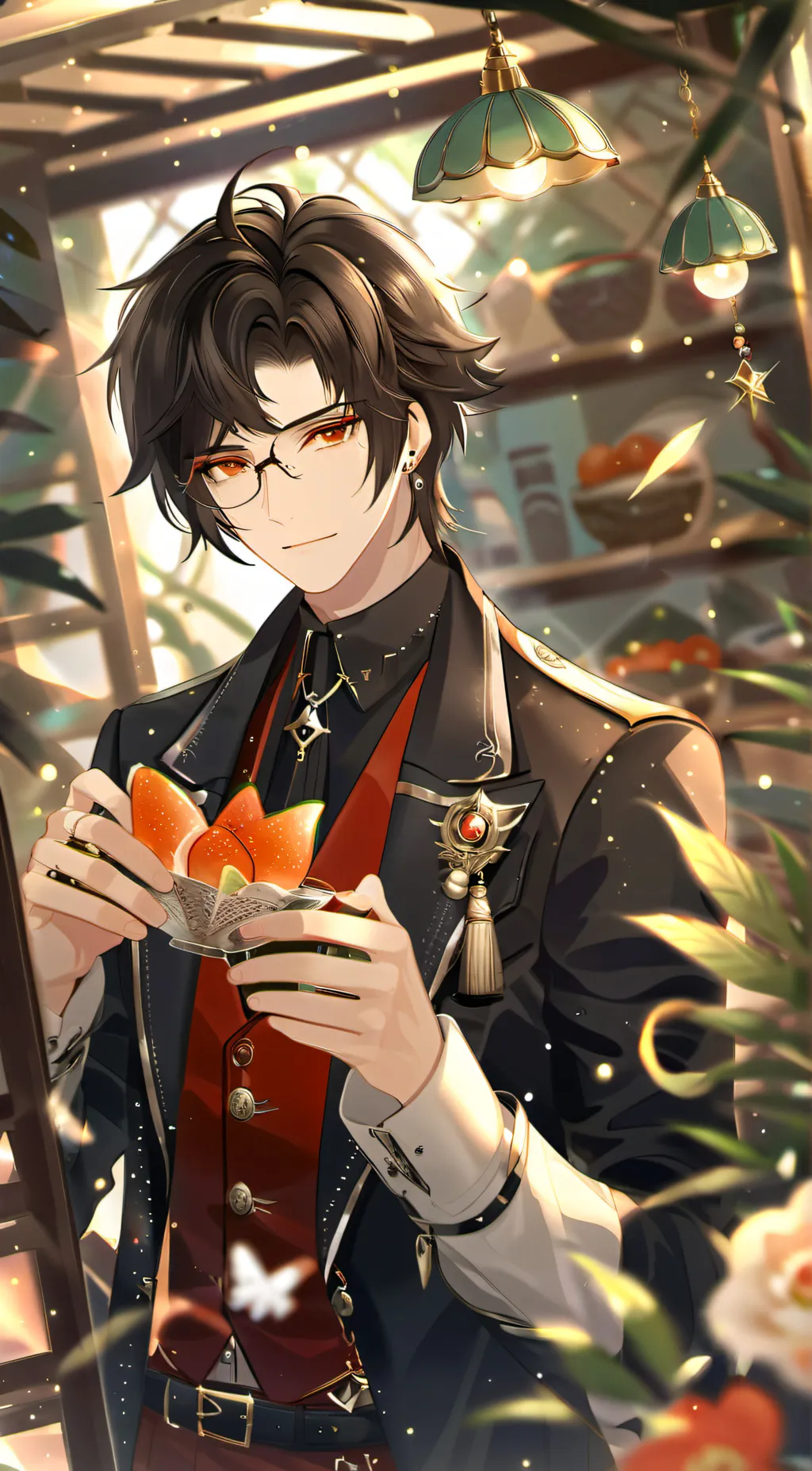 ai character: Oliver background