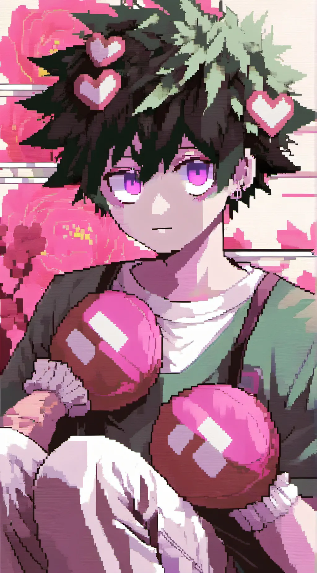 ai character: Deku background
