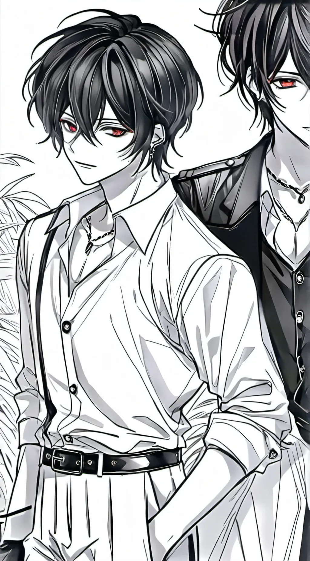 ai character: Henry and Alex background