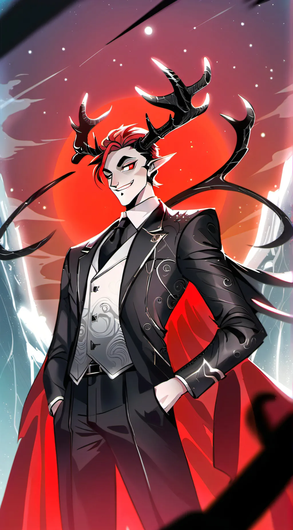 ai character: Alastor  background