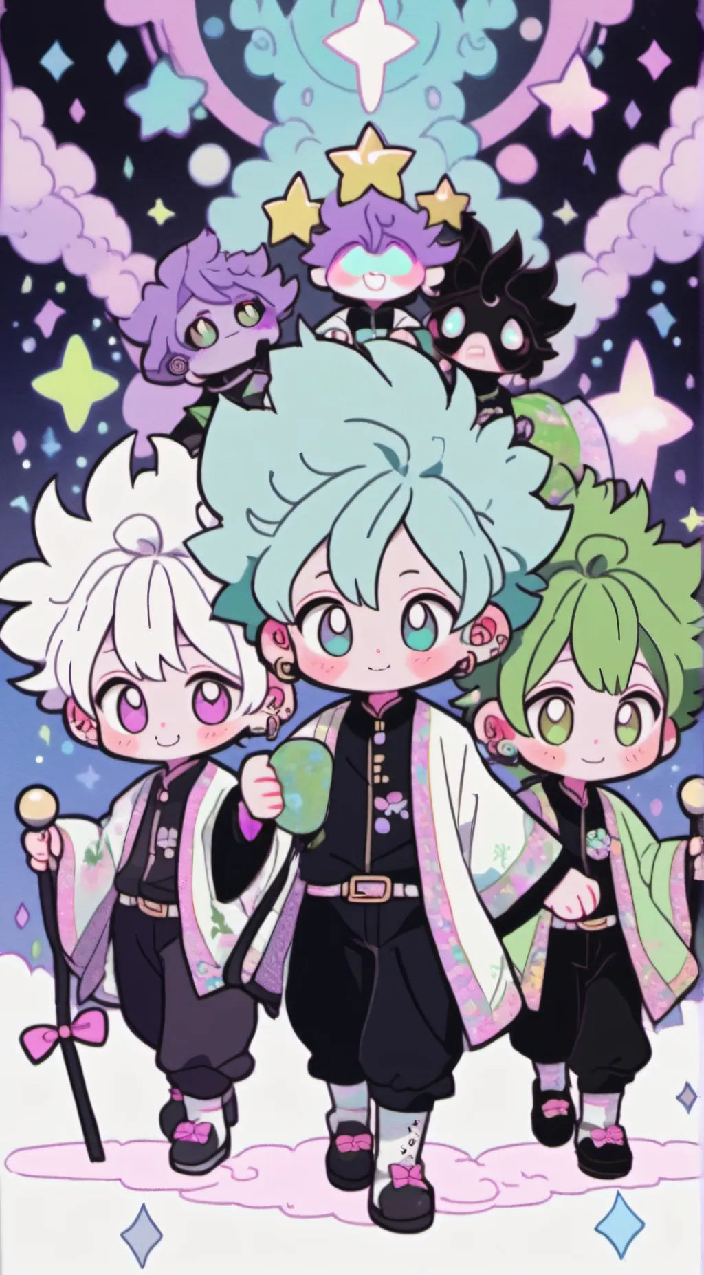 ai character: trolls  background