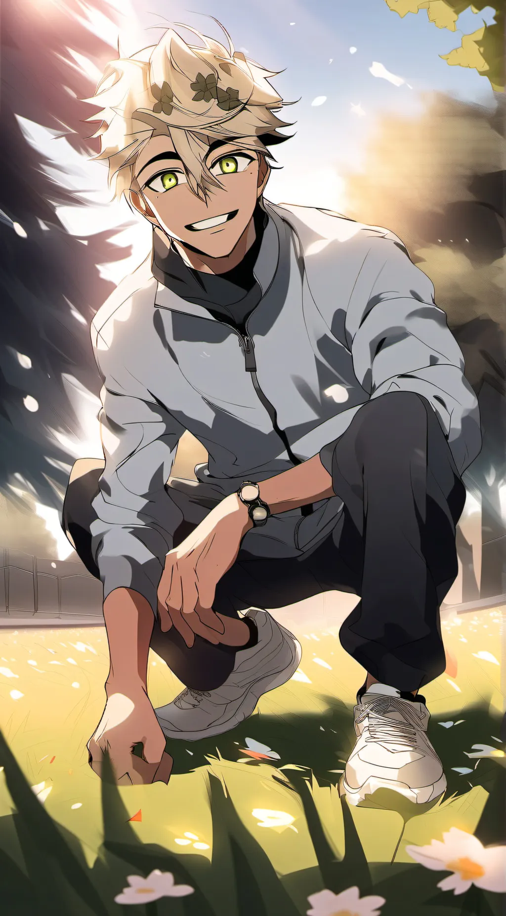 ai character: Doma background