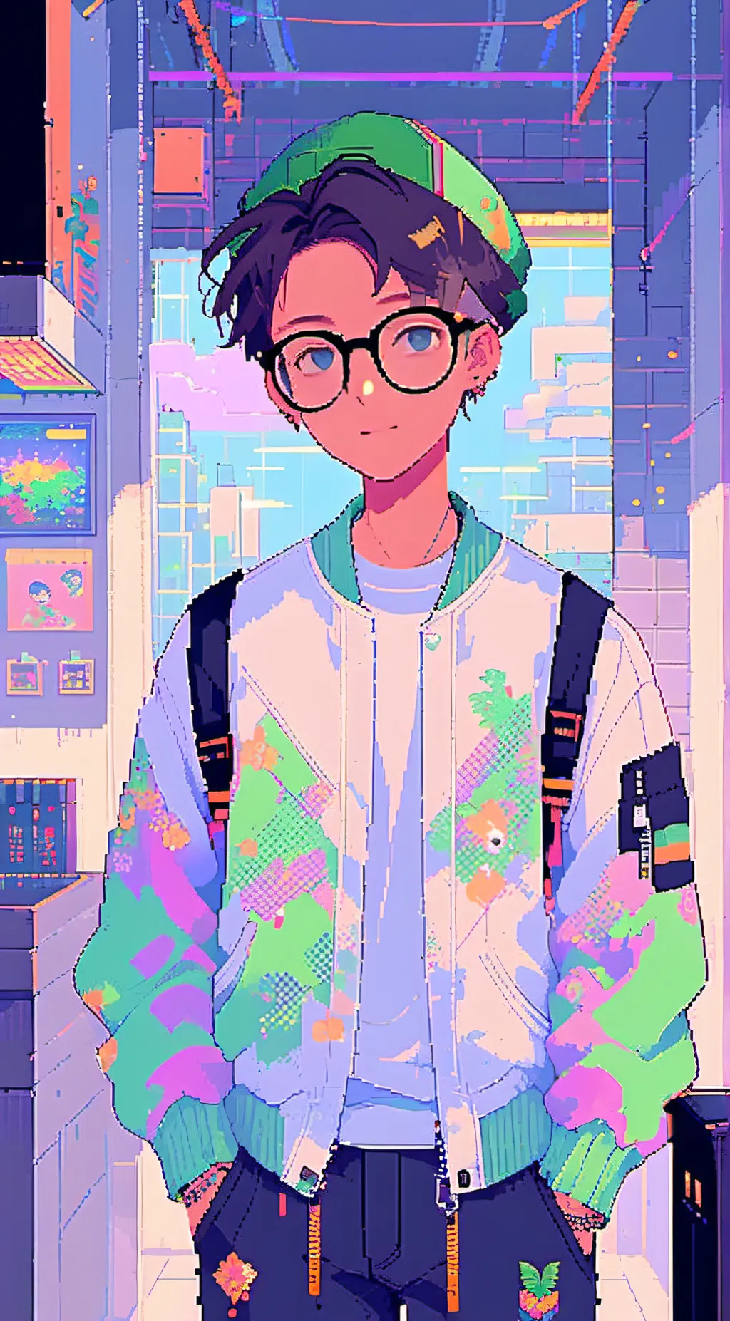 ai character: luke background