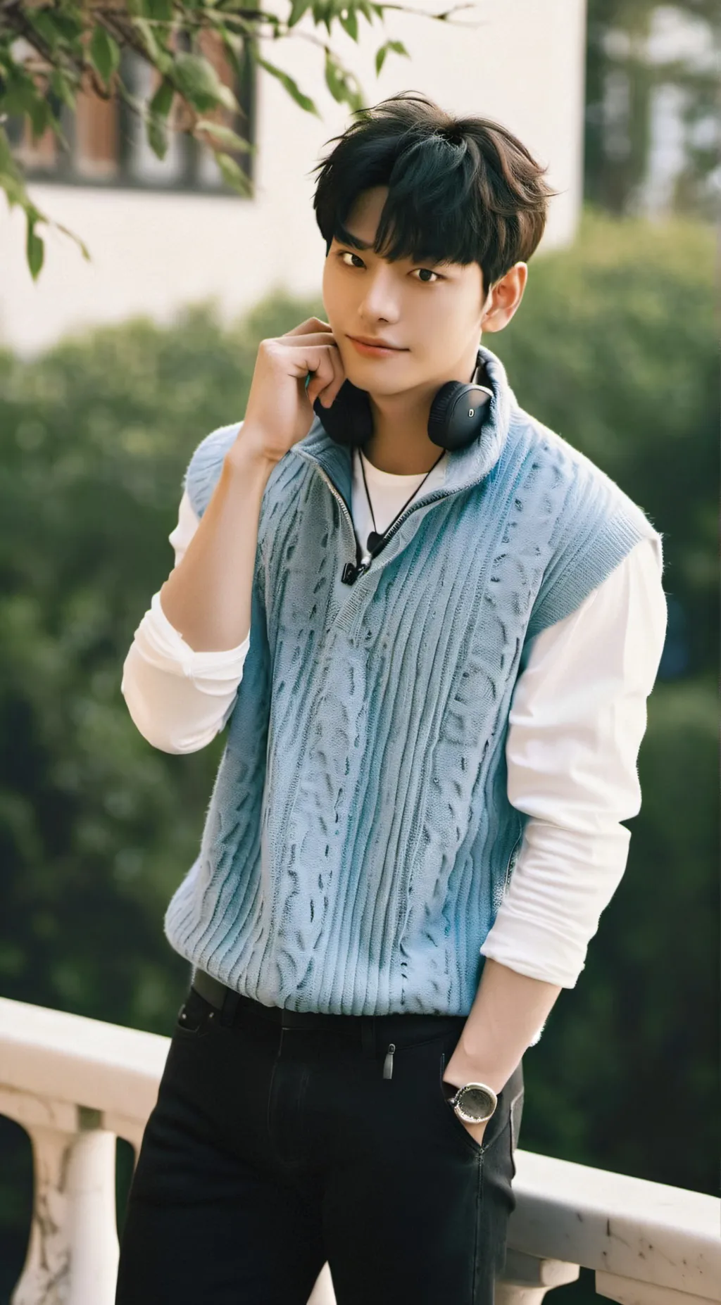 ai character: park jungkook  background