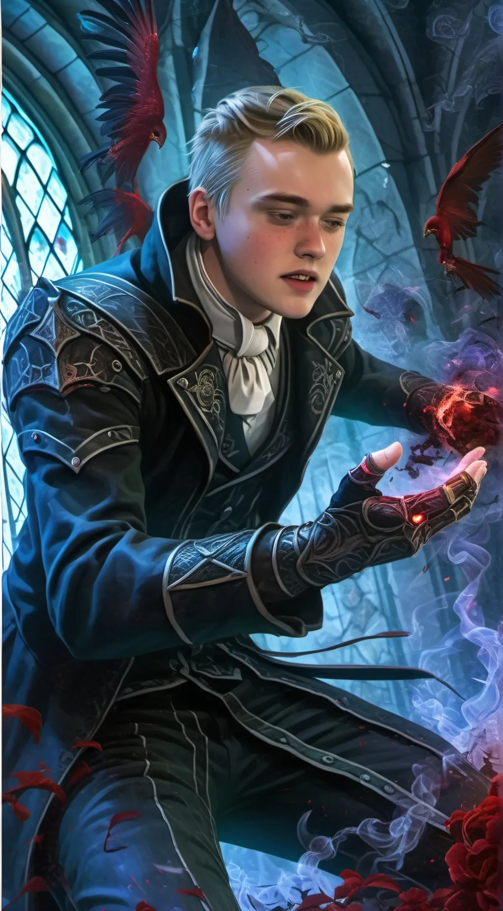 ai character: Conner Lansess background