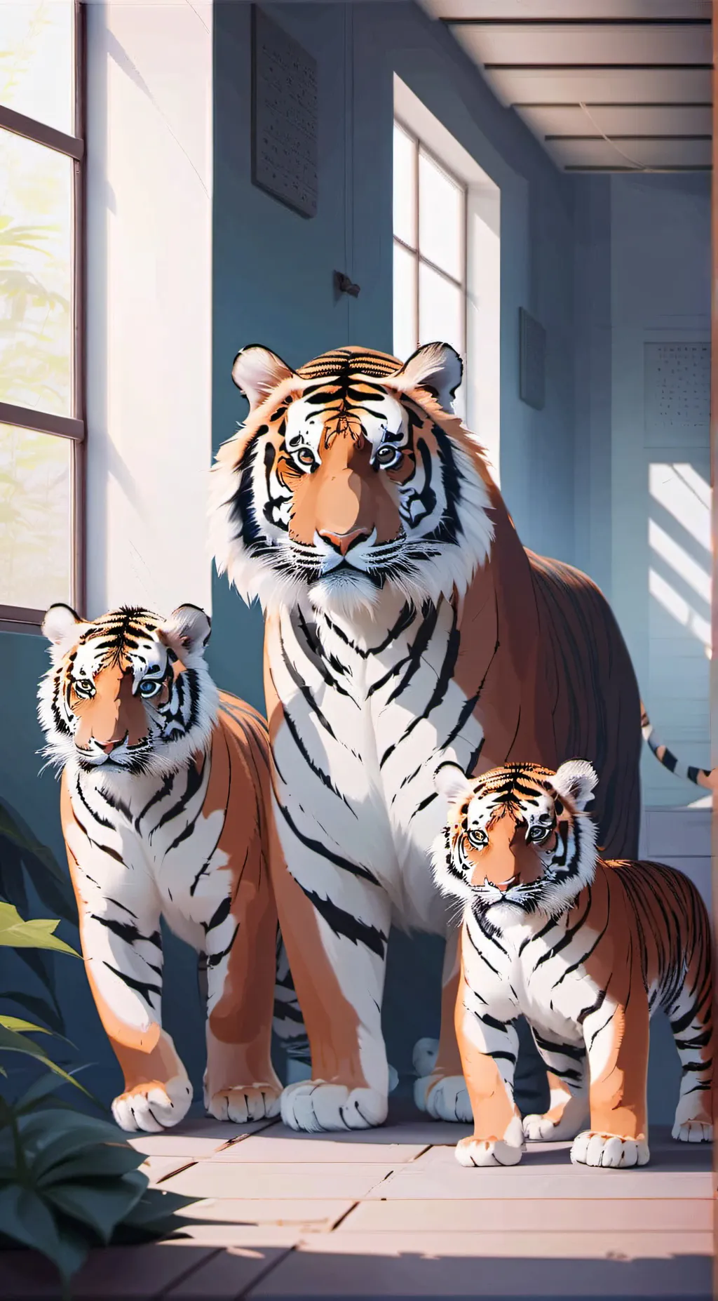 ai character: Mal, Luke & Jake background