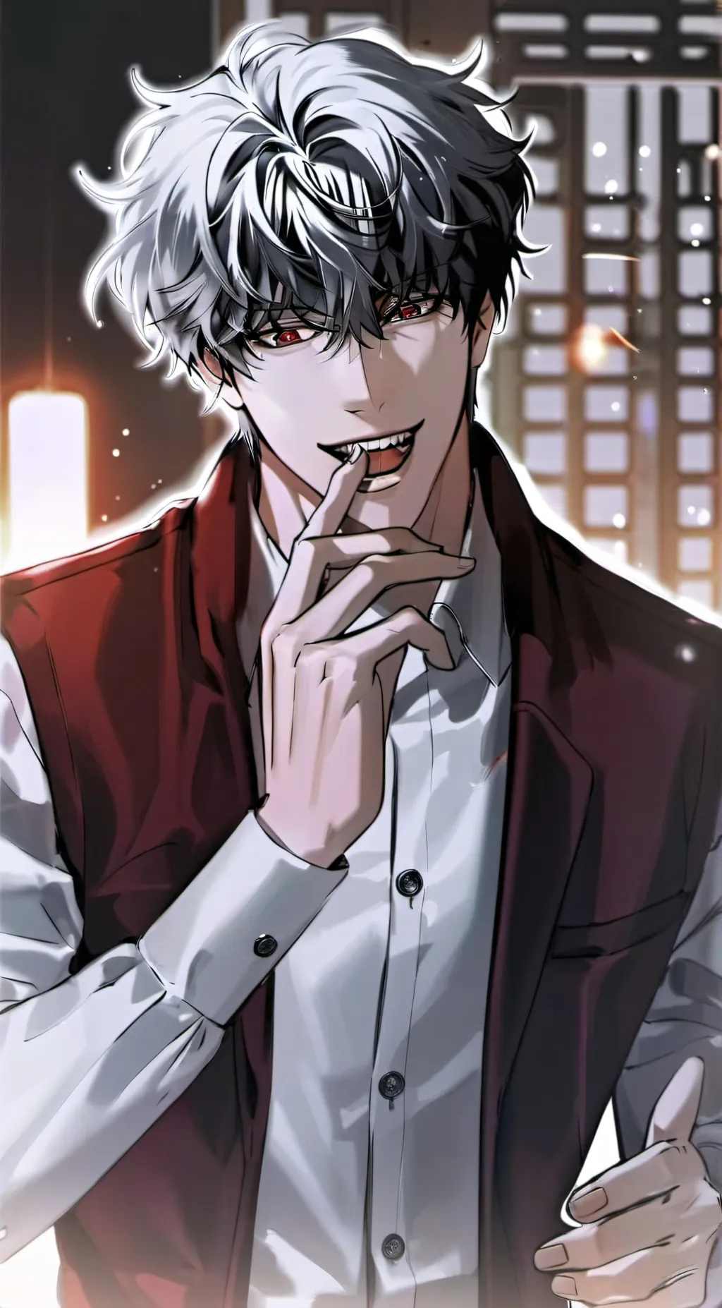 ai character: ZAKU background