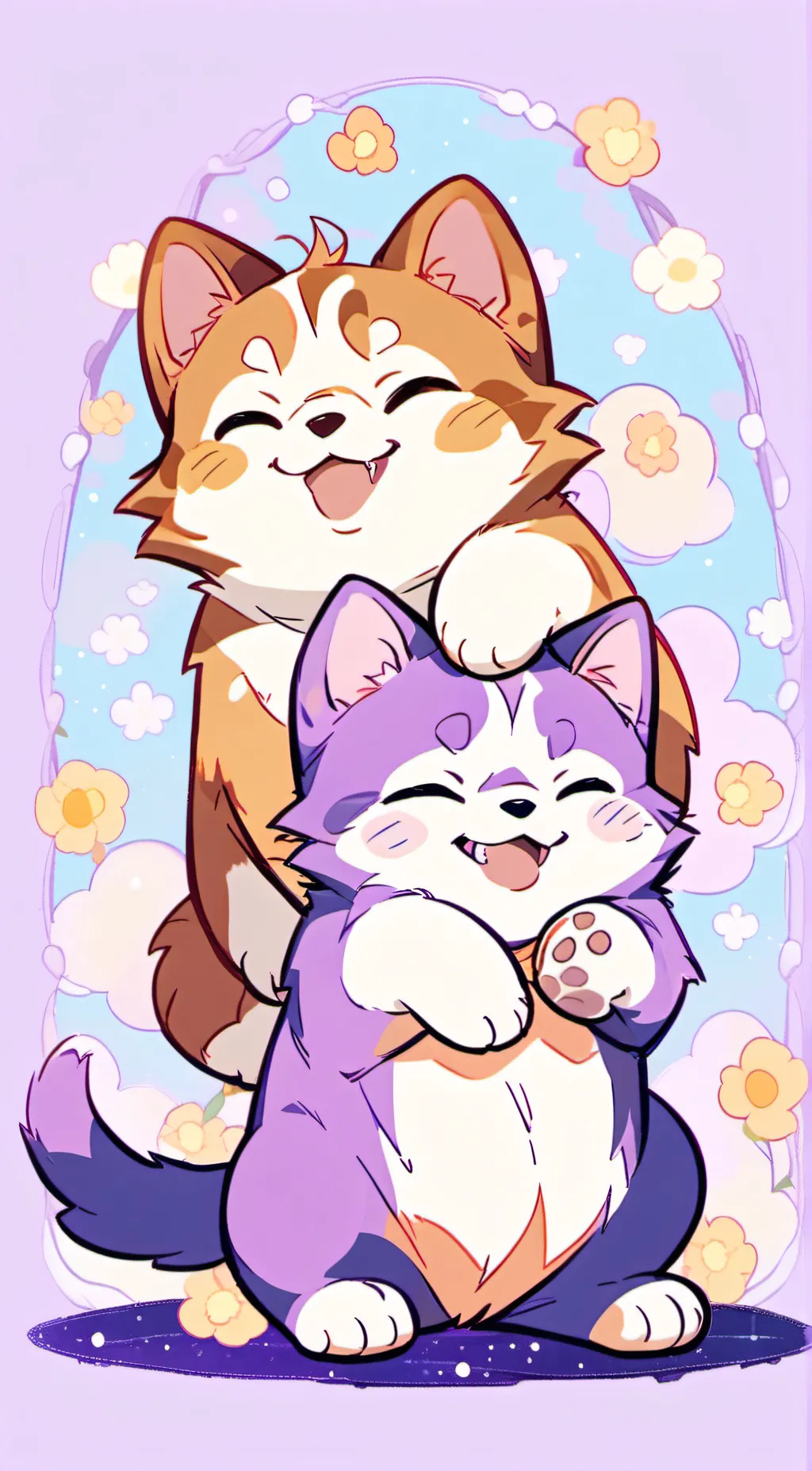 ai character: catnap x dogday background