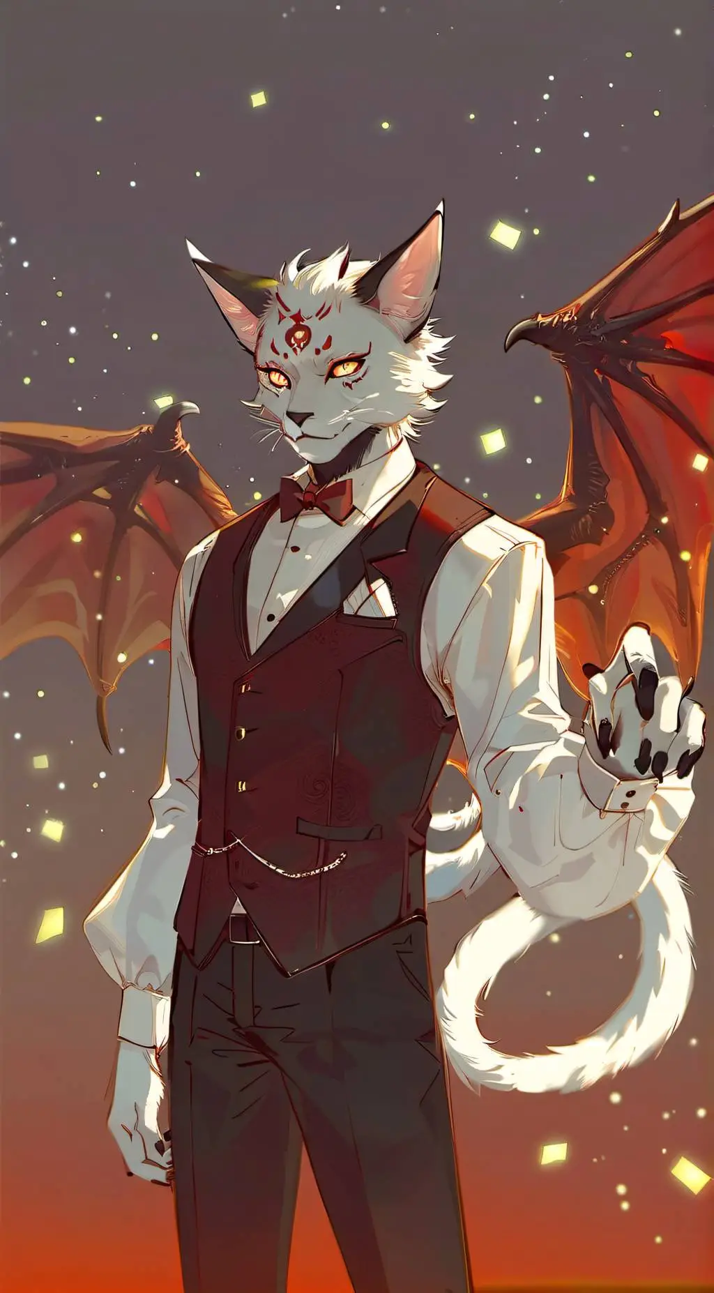 ai character: ~HAZBIN HOTEL~ background