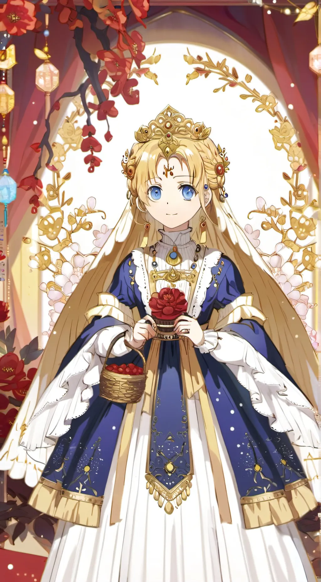 ai character: Upper moons +muzan background