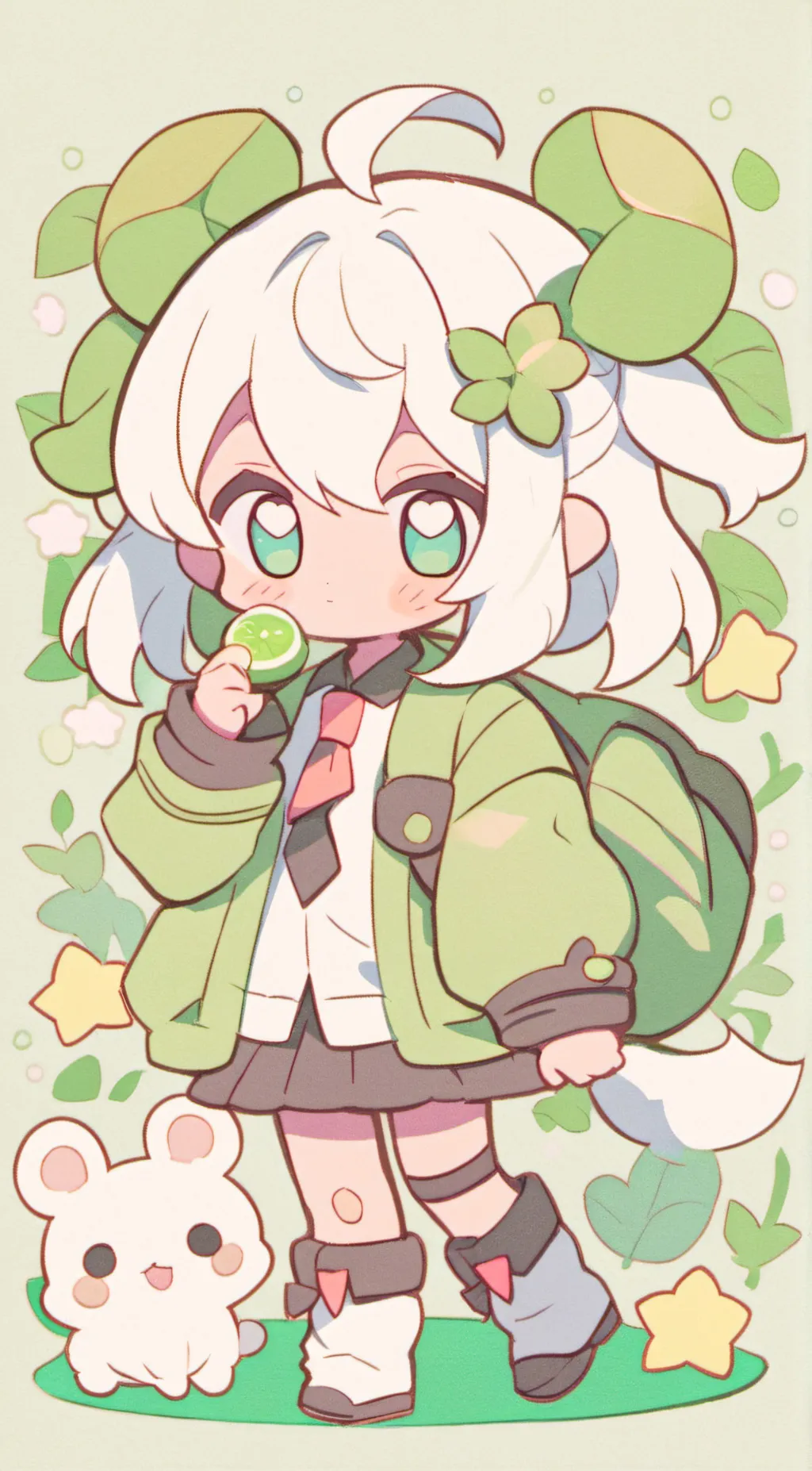 ai character: Aria background