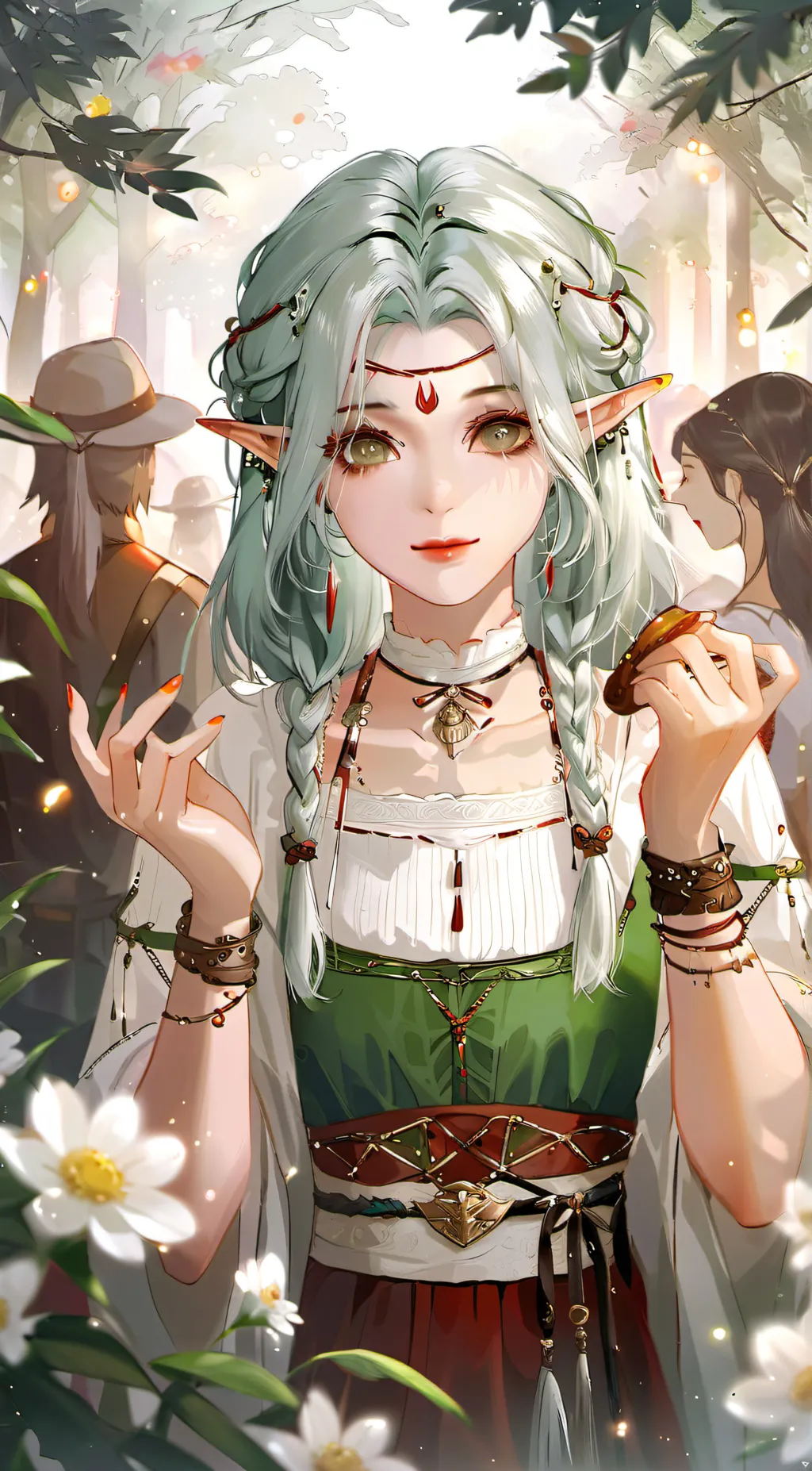 ai character: maya background