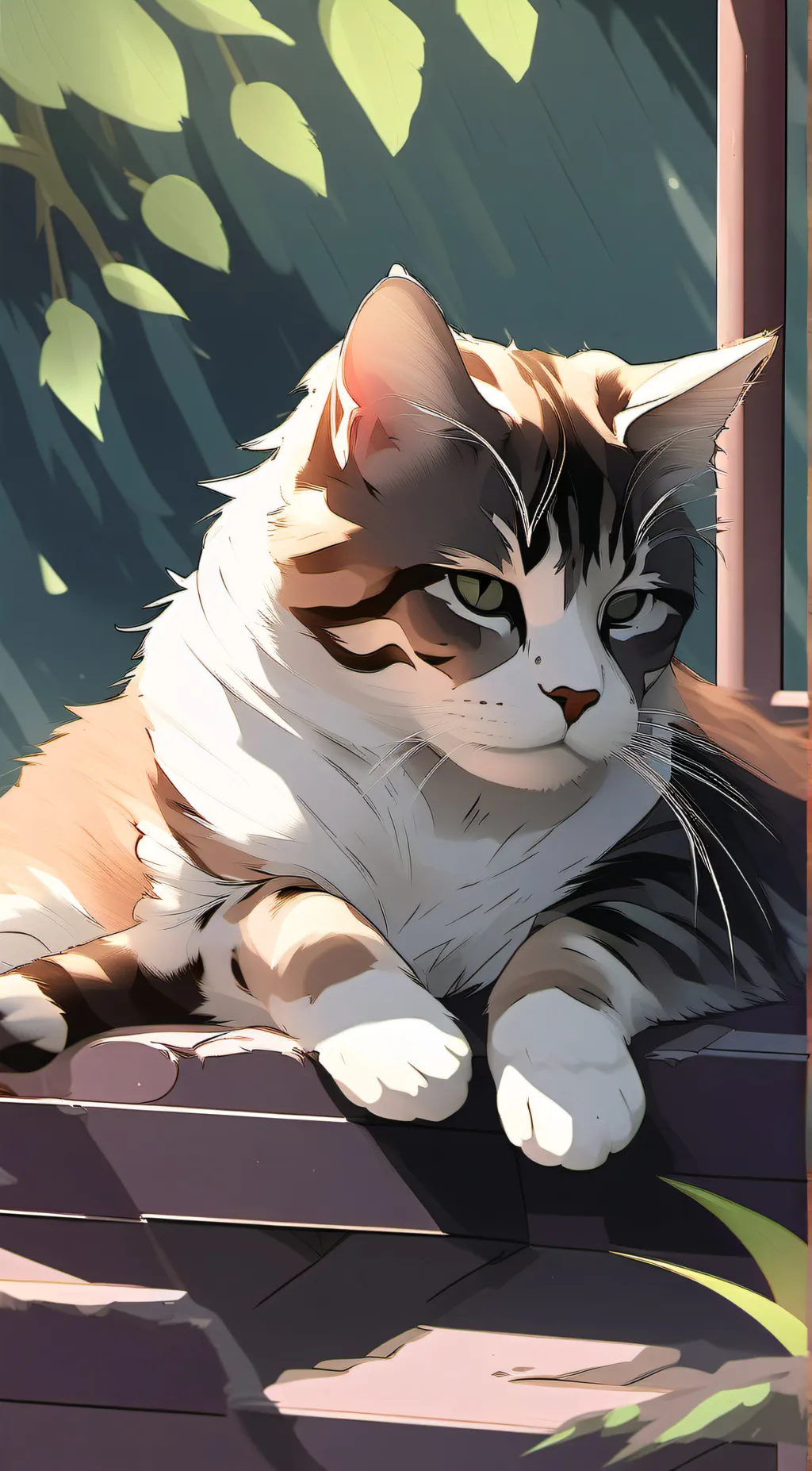 ai character: catnap background