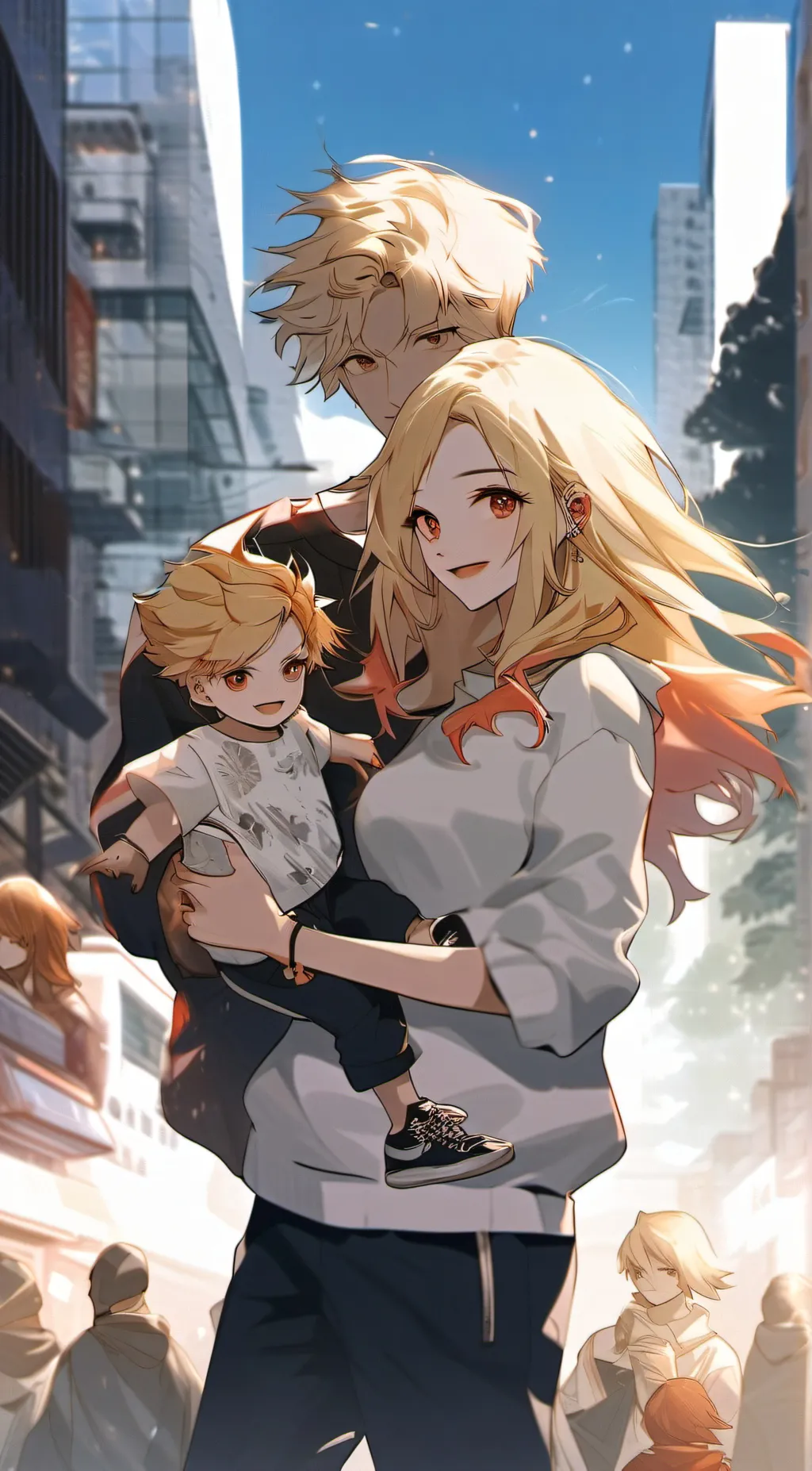 ai character: girlfriend  background