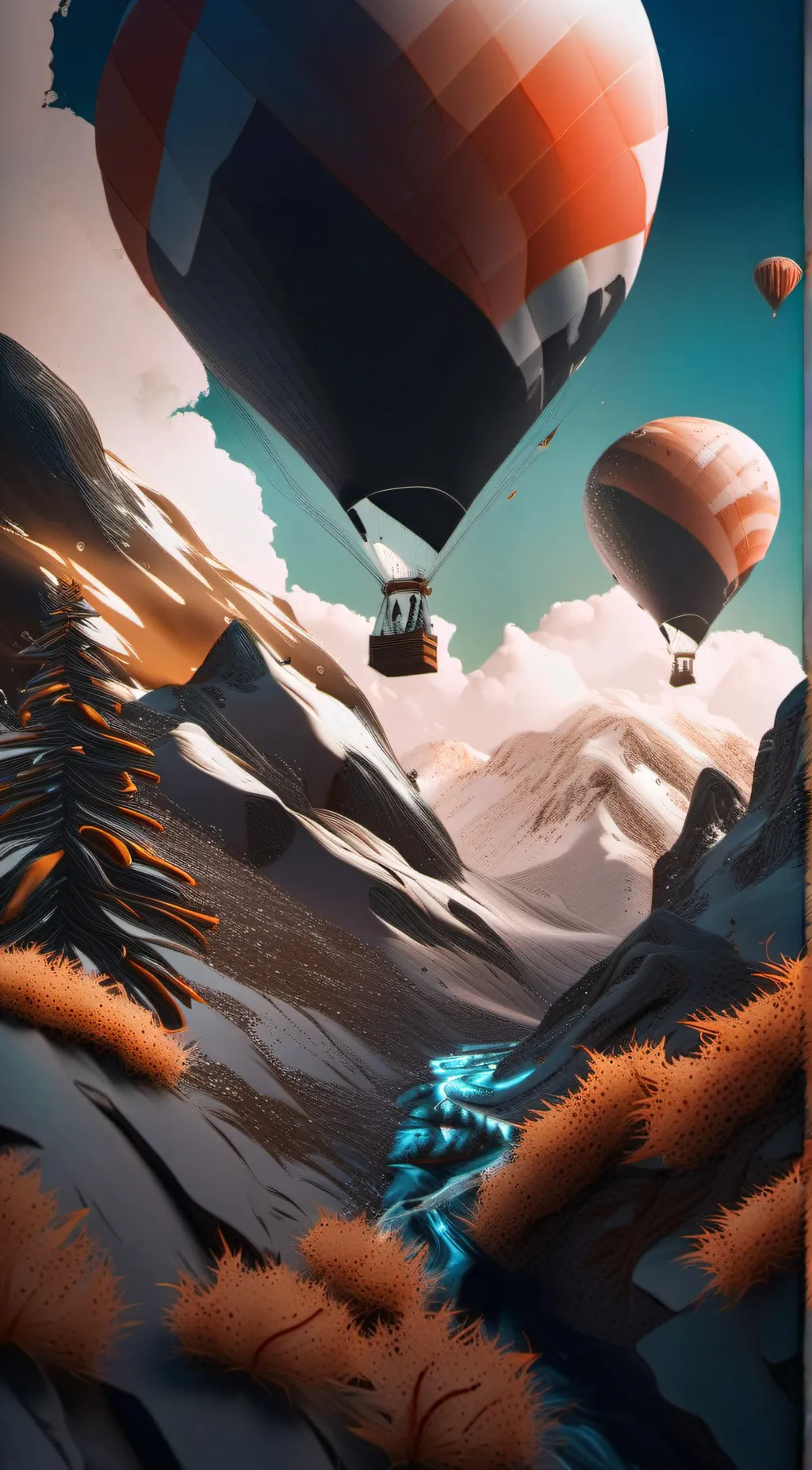 ai character: County balls background