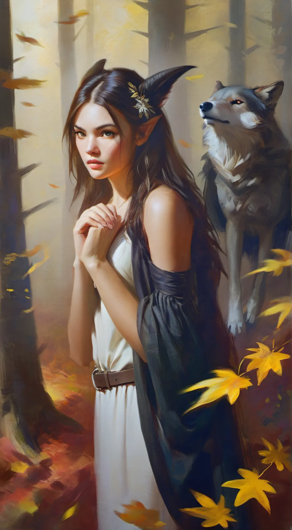 ai character: Eira background