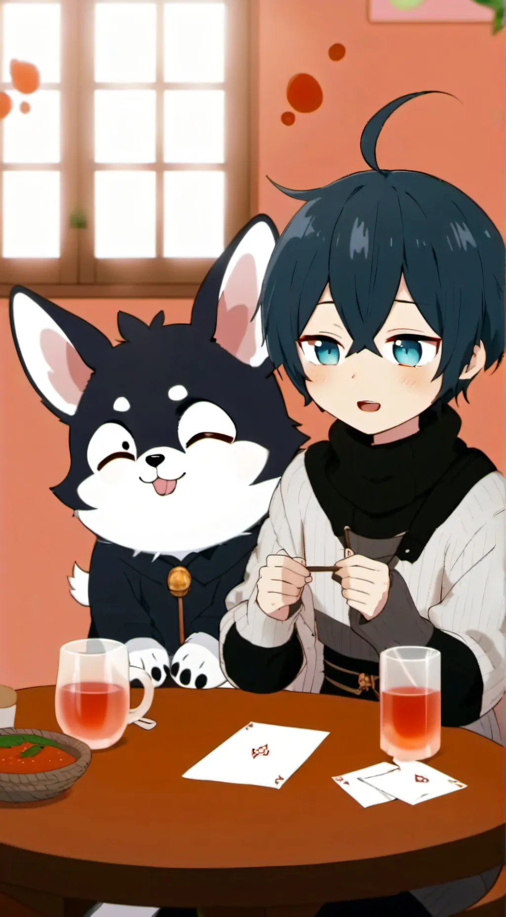 ai character: Max background