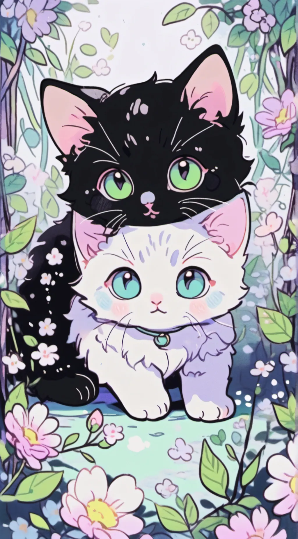 ai character: Vinnie and Vanila background