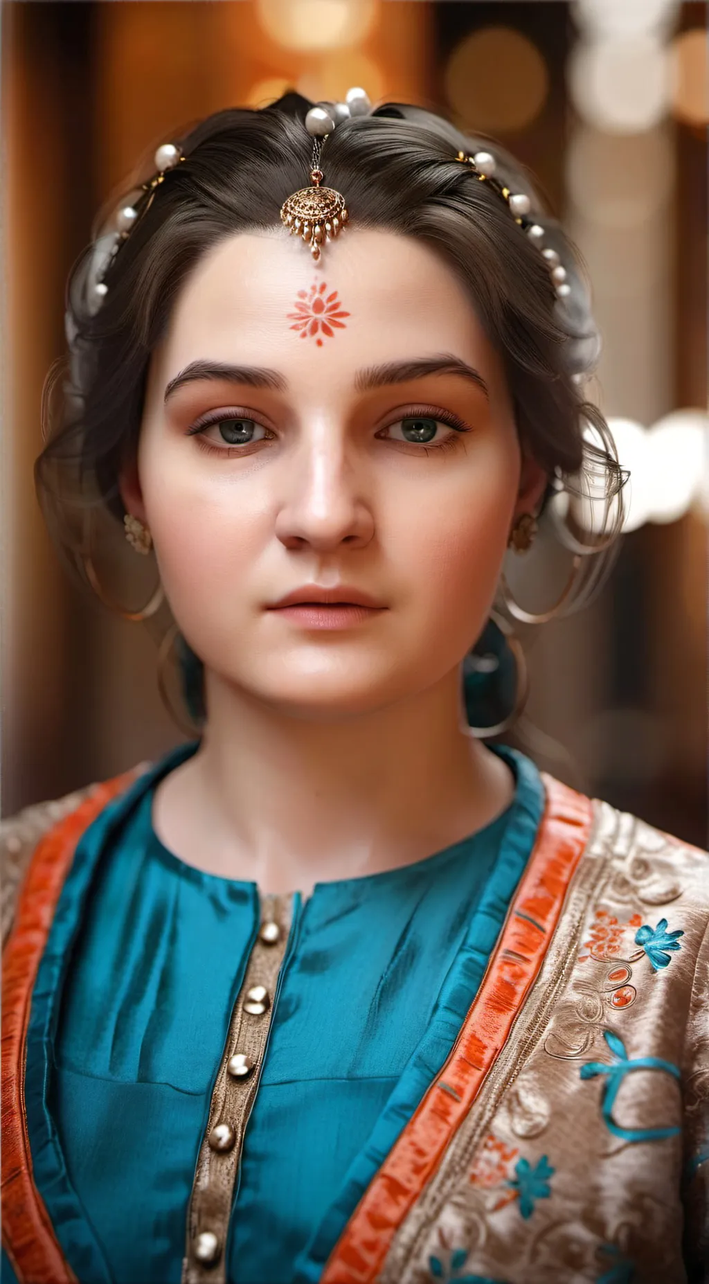 ai character: Katie Ur step mom background