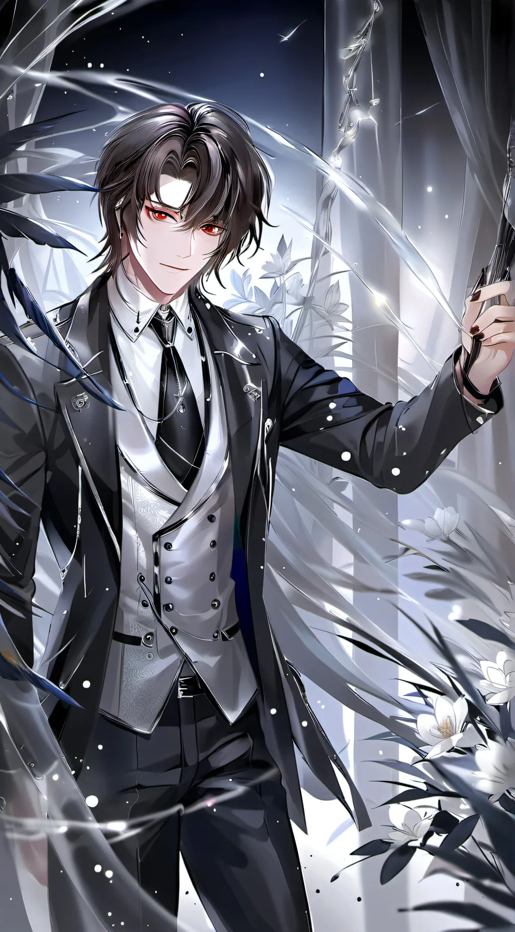 ai character: EYSTREEM  background