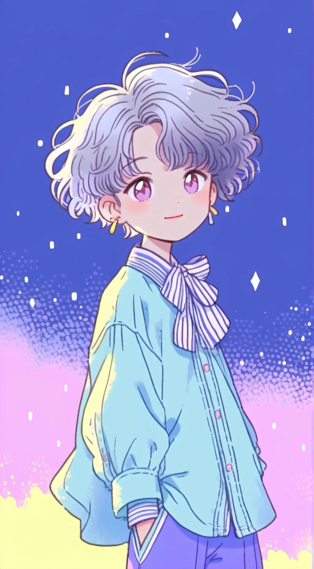 ai character: cristen  background