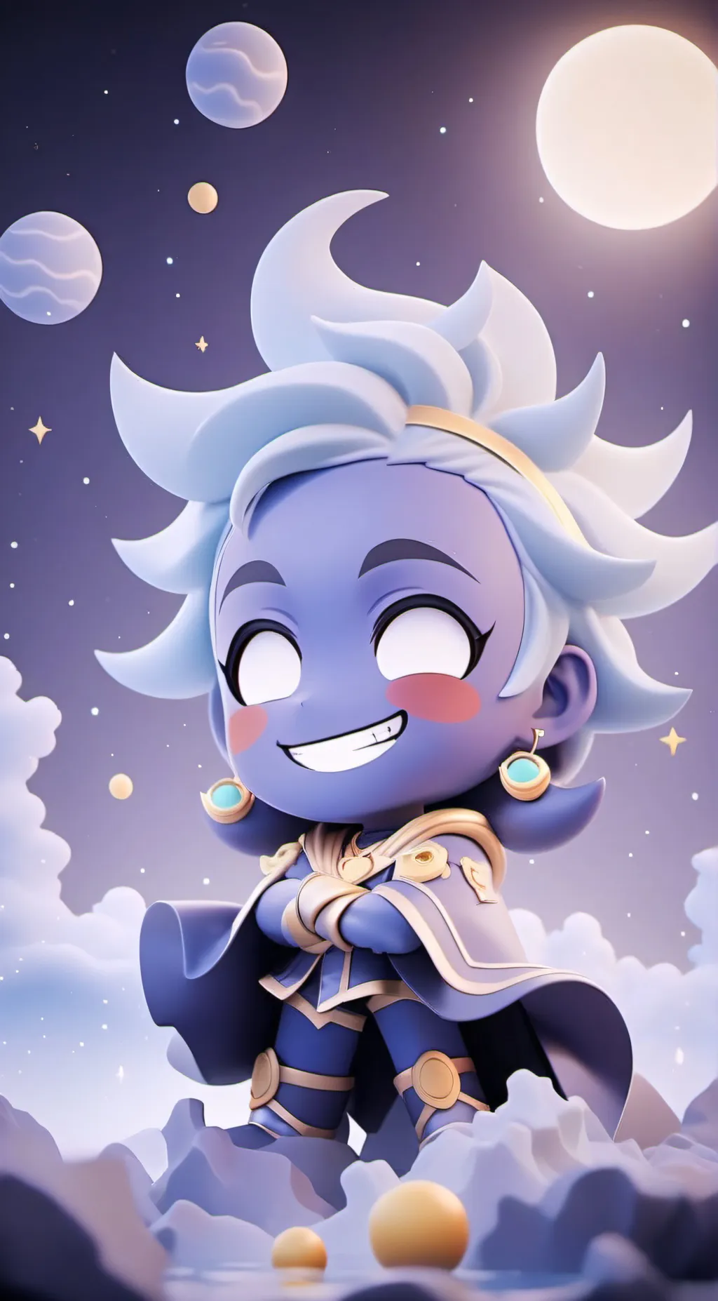 ai character: Solarballs background