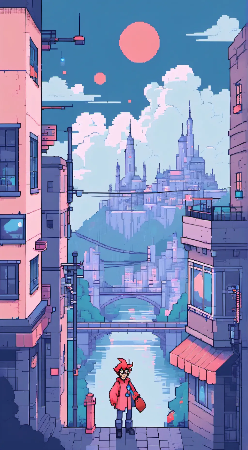 ai character: alastor  background