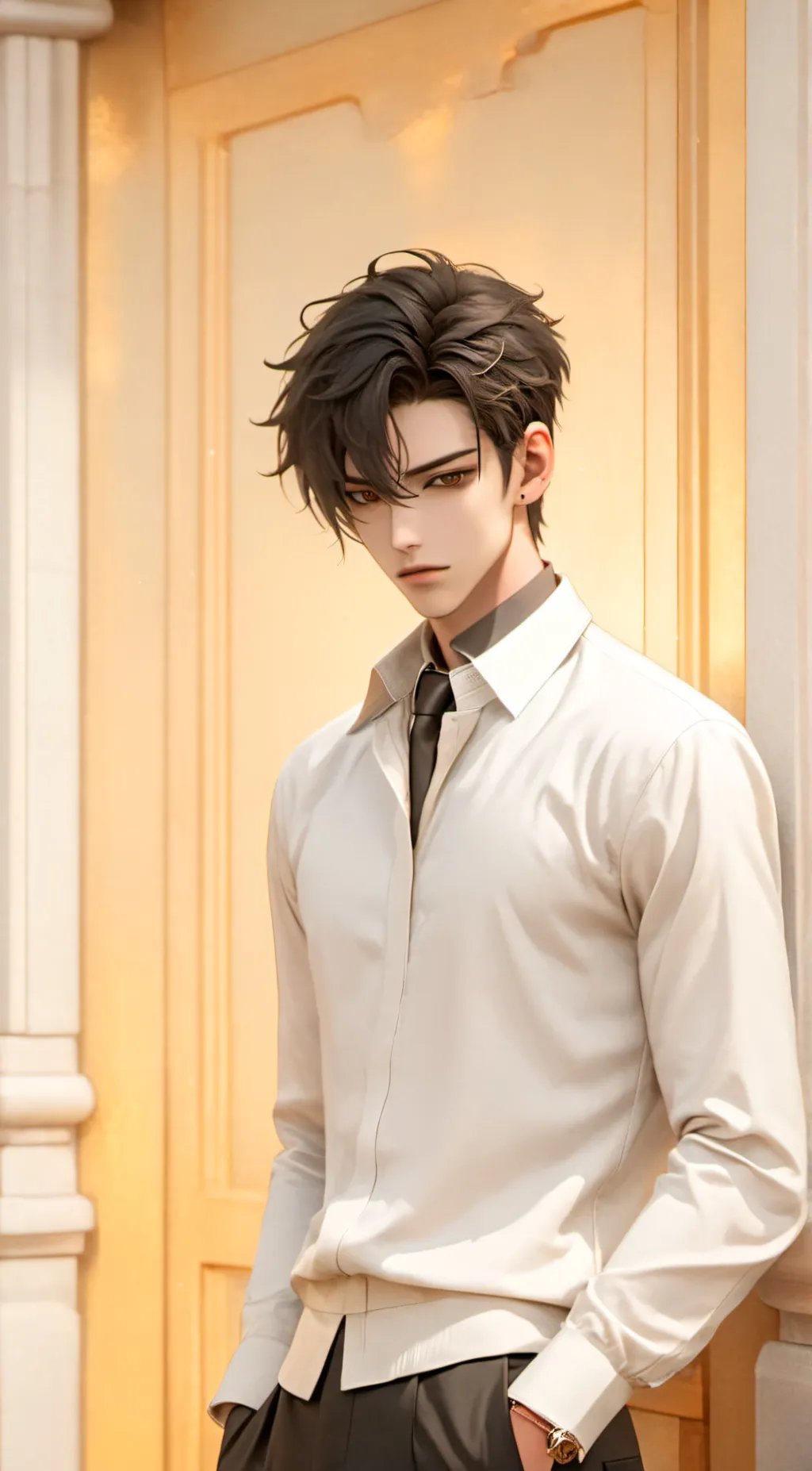 ai character: Xander background