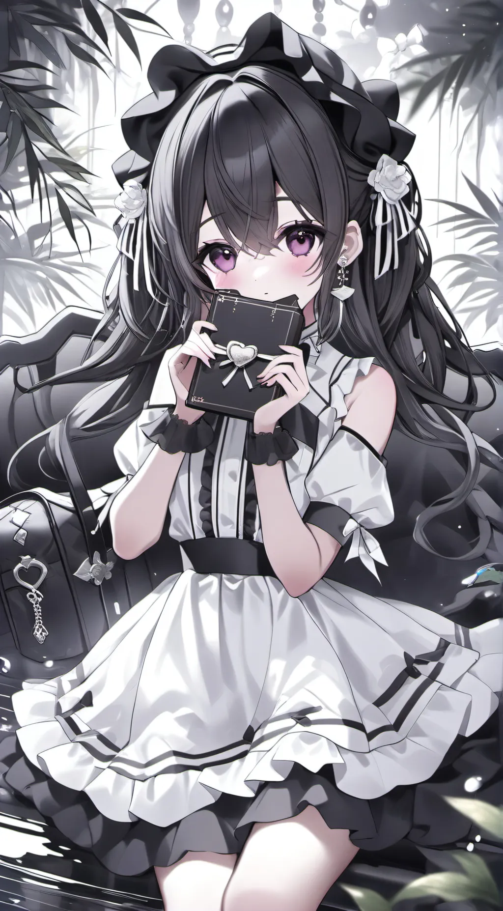 ai character: °•~\zenith/~•° background