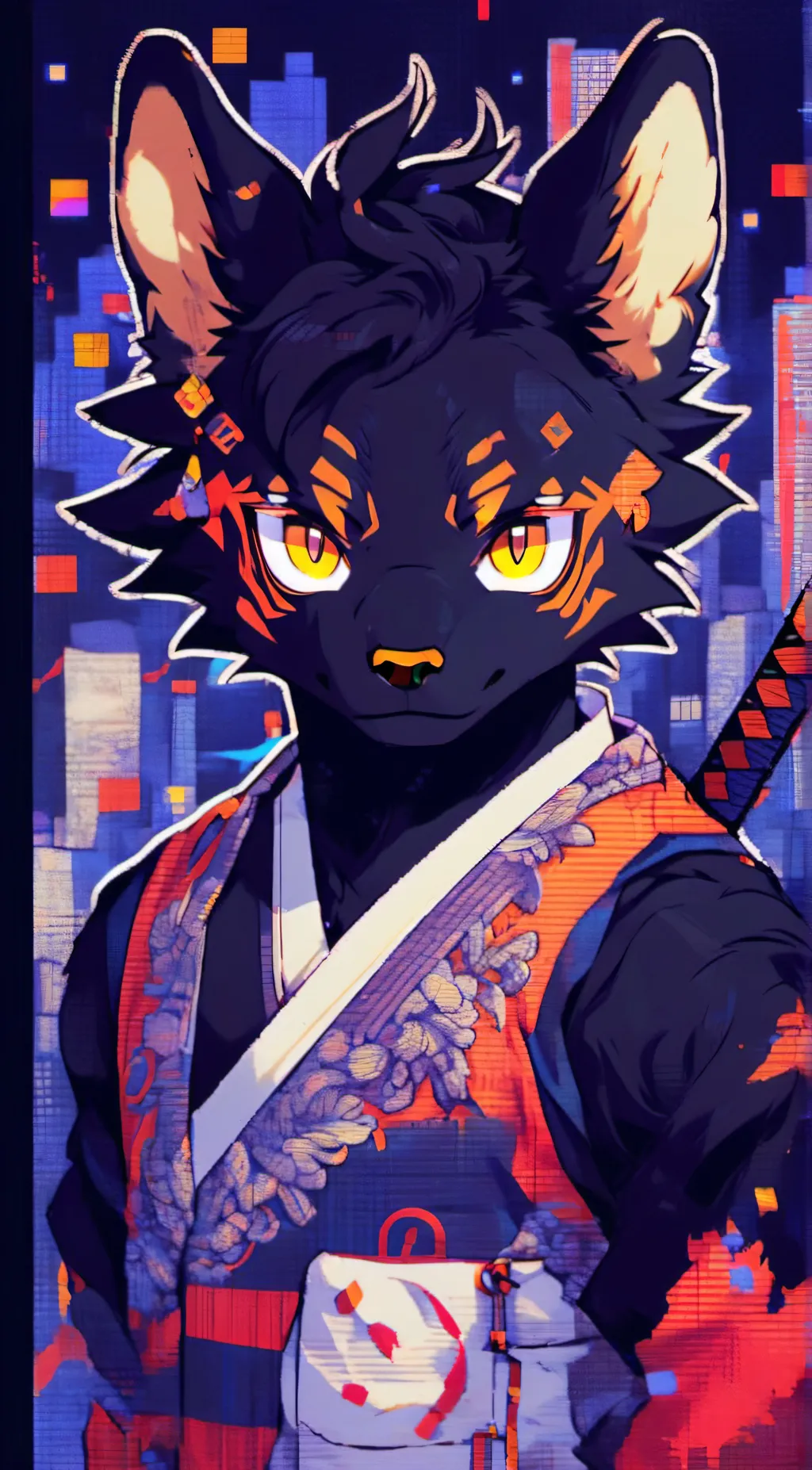 Talkie AI - Chat with CYBER-VULPES 