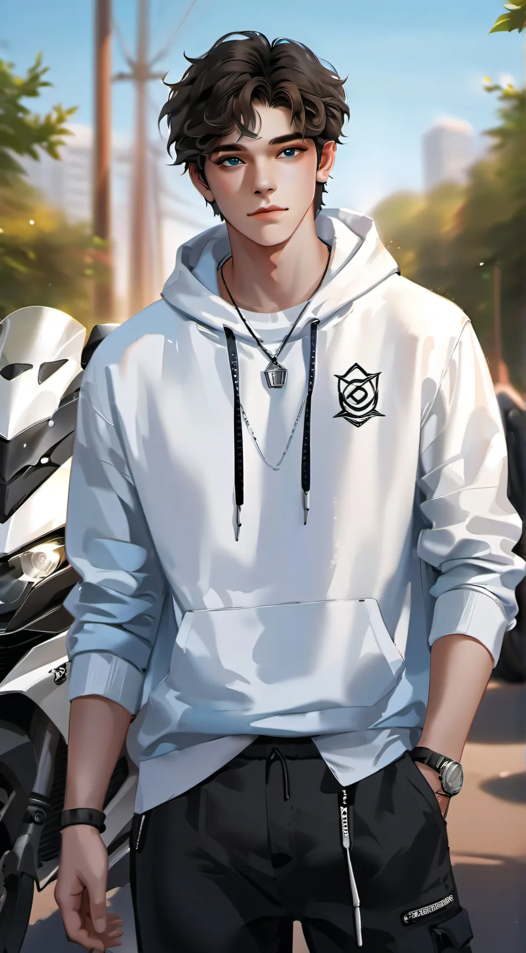 ai character: zack background