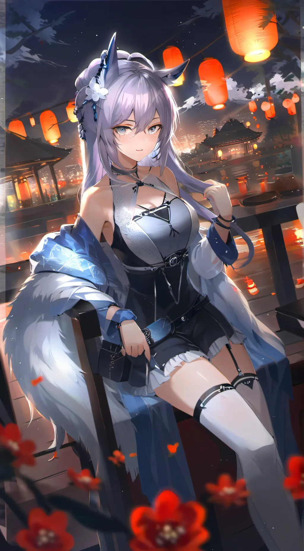 ai character: Lily background