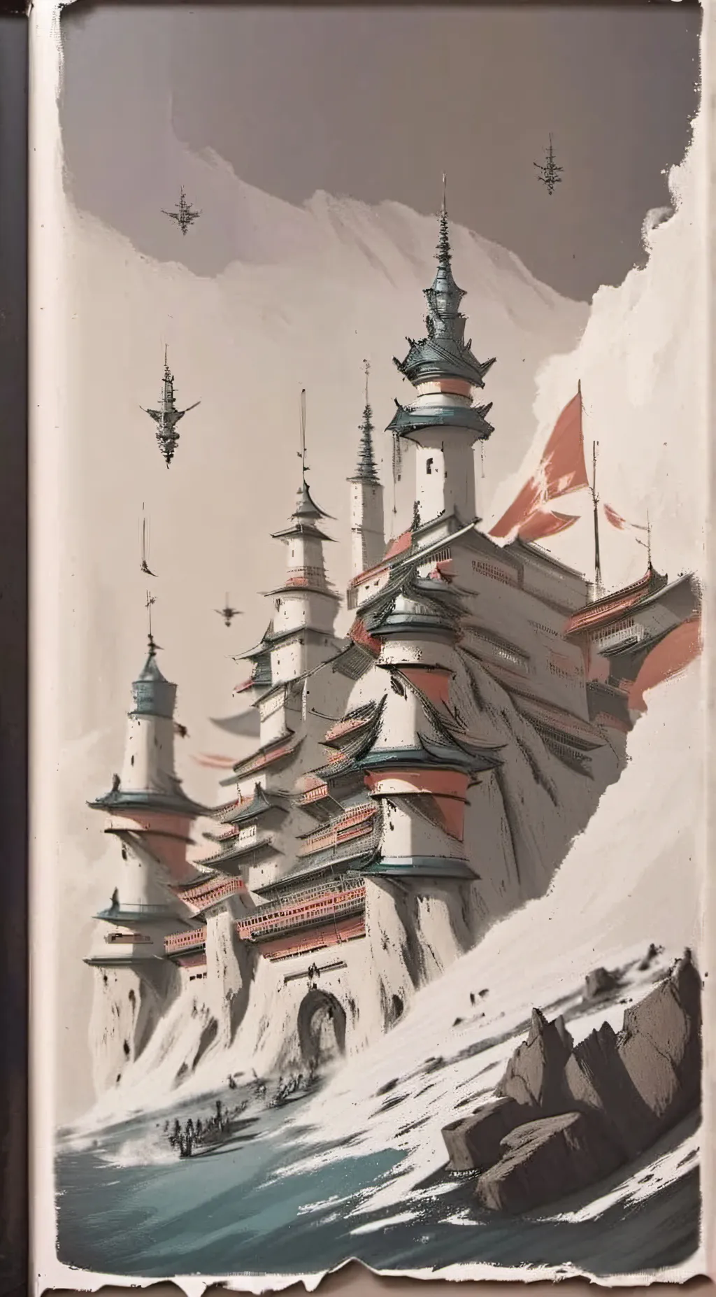 ai character: MHA Royalty background