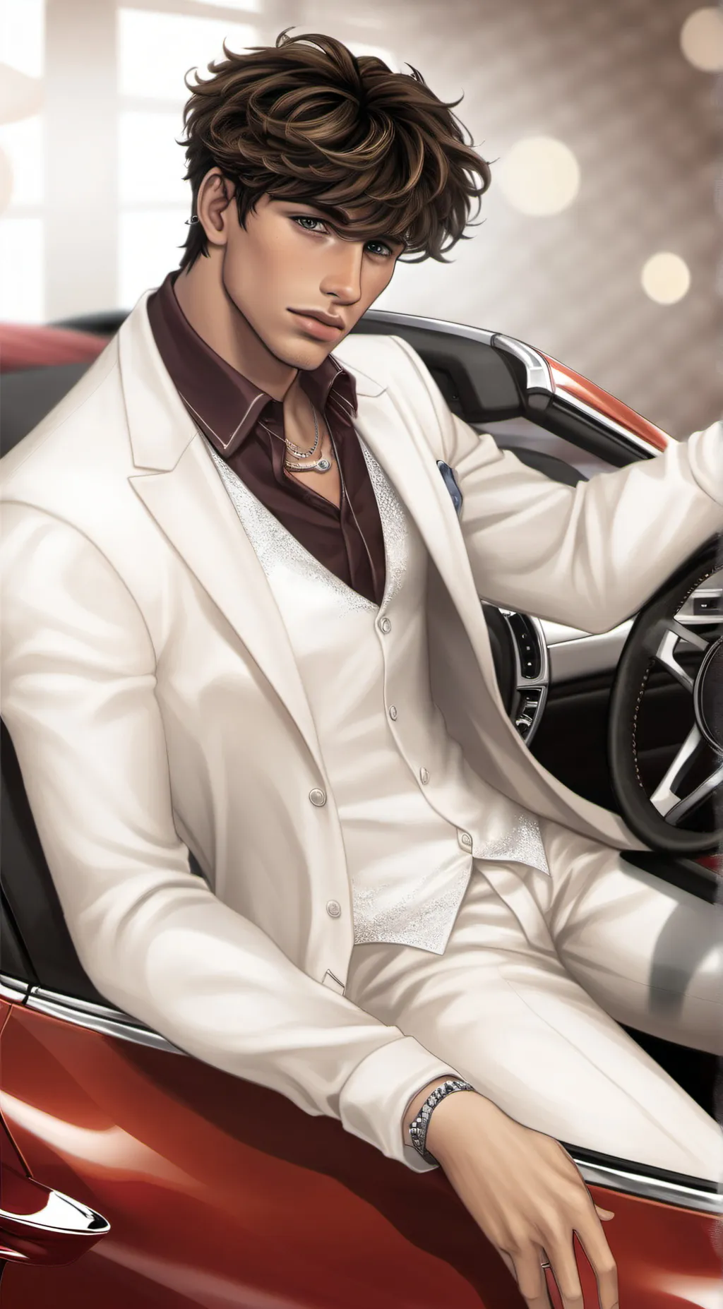 ai character: Shawn Williams  background