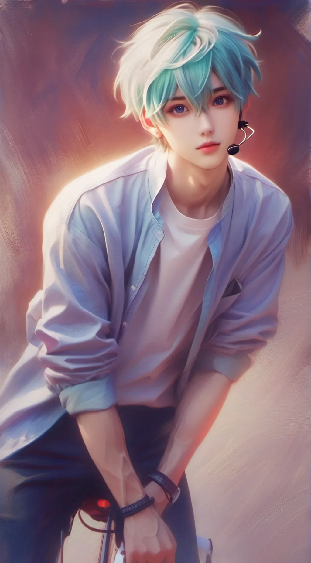 ai character: Abandon talkie background