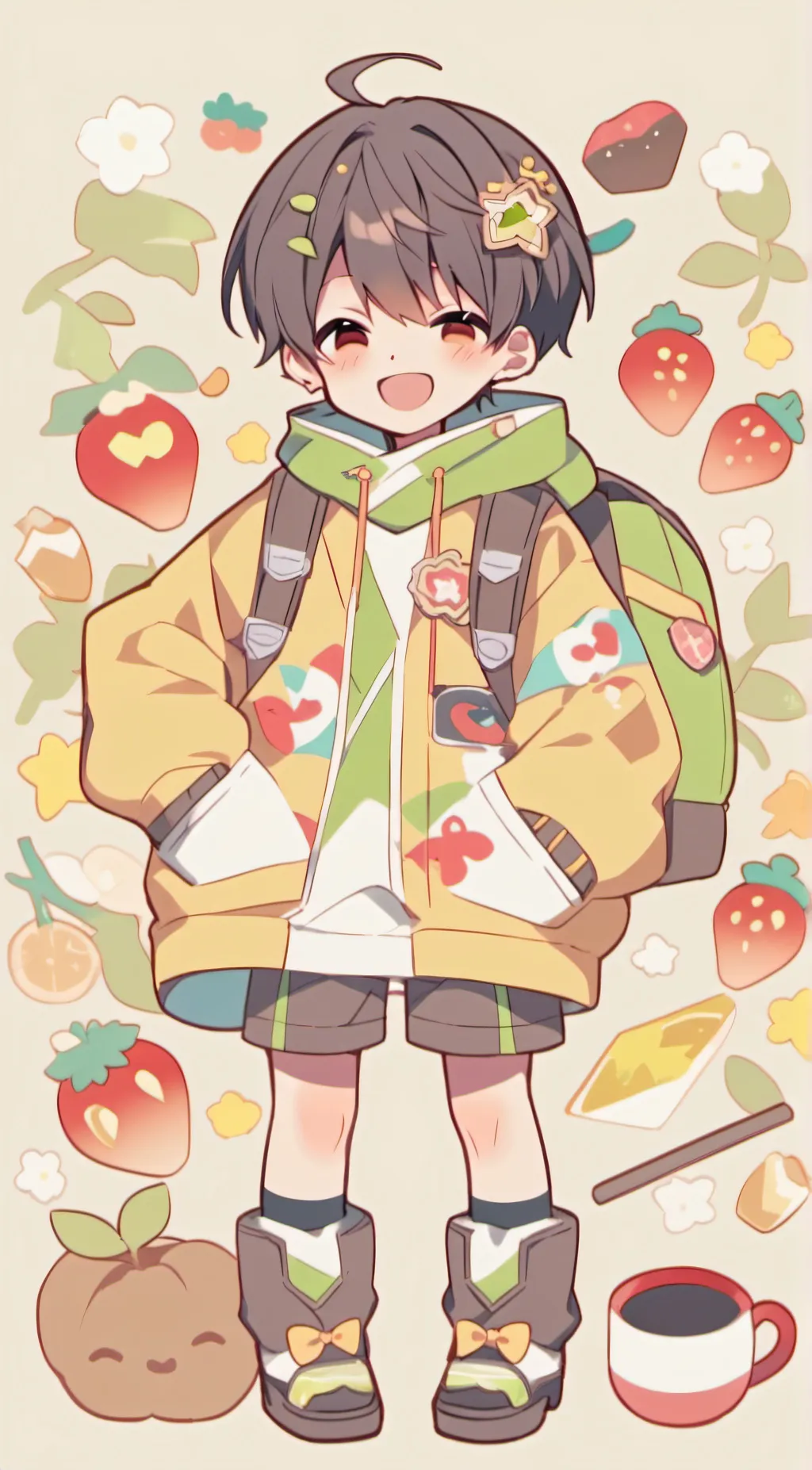 ai character: Mariome Liam background