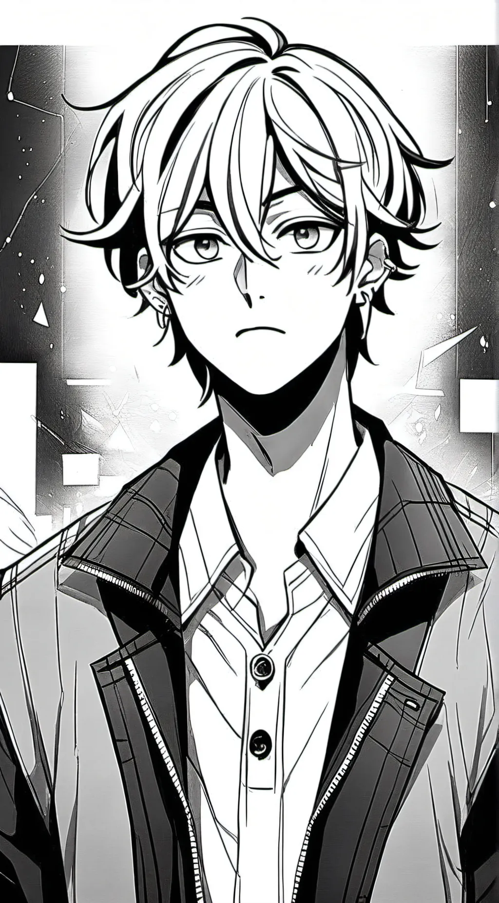 ai character: ¥ Kade ¥ background