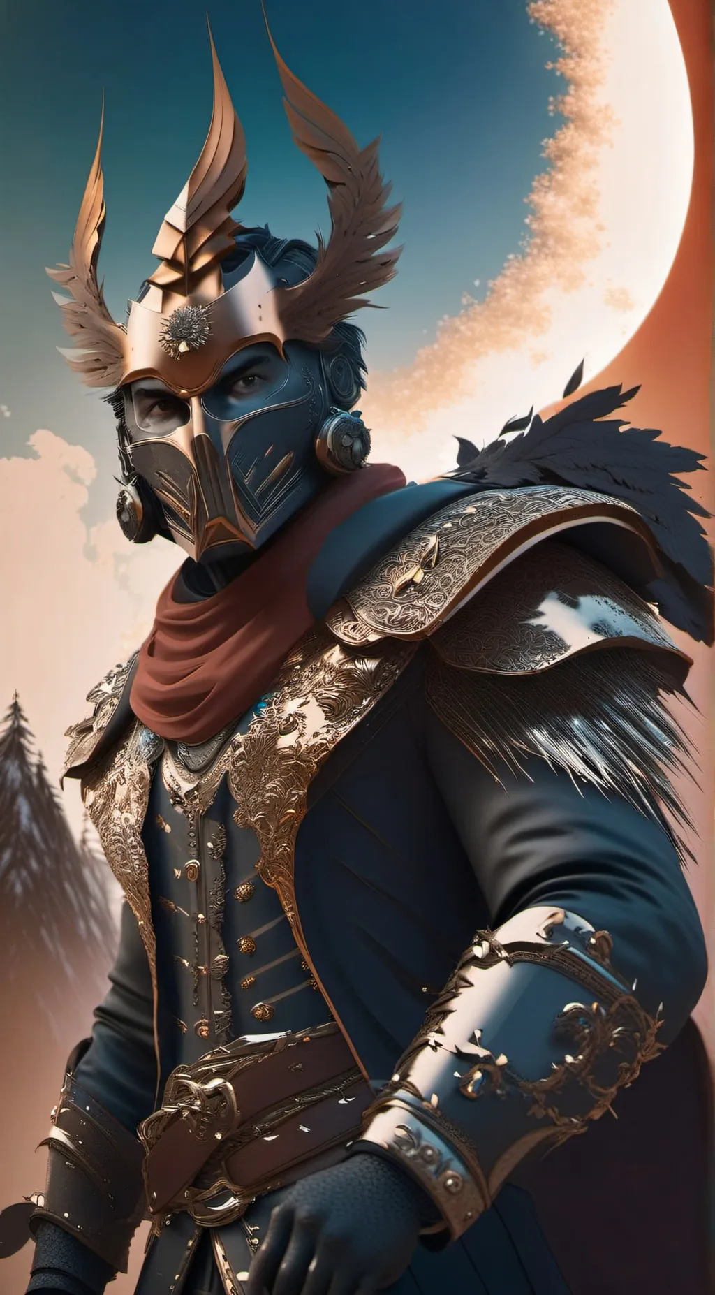 ai character: Michael  background