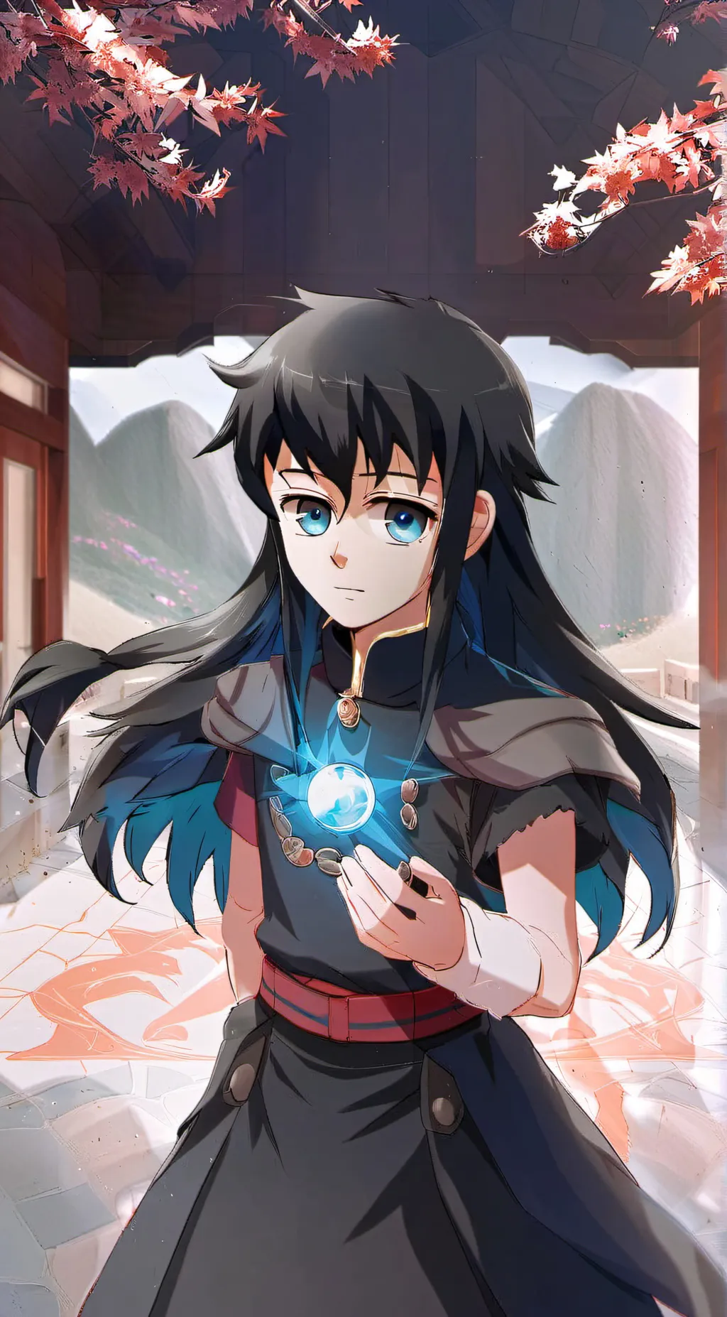 ai character: Muichiro Tokito background