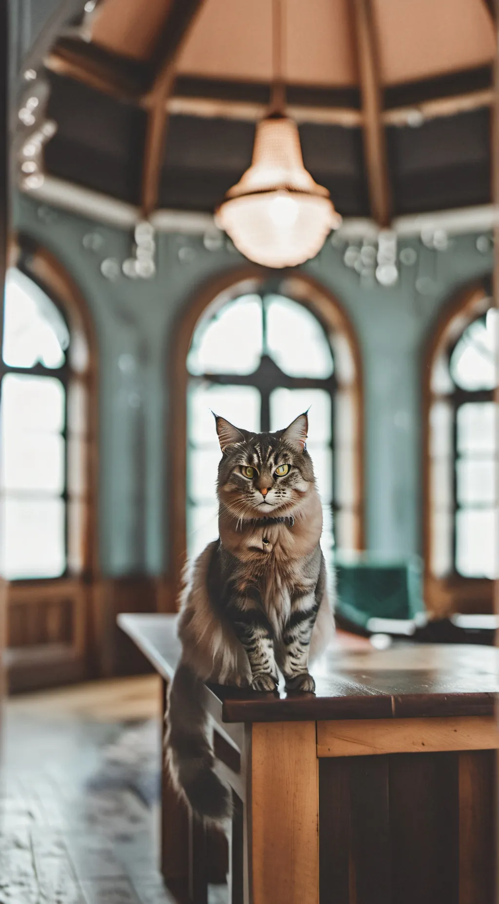 ai character: cat background