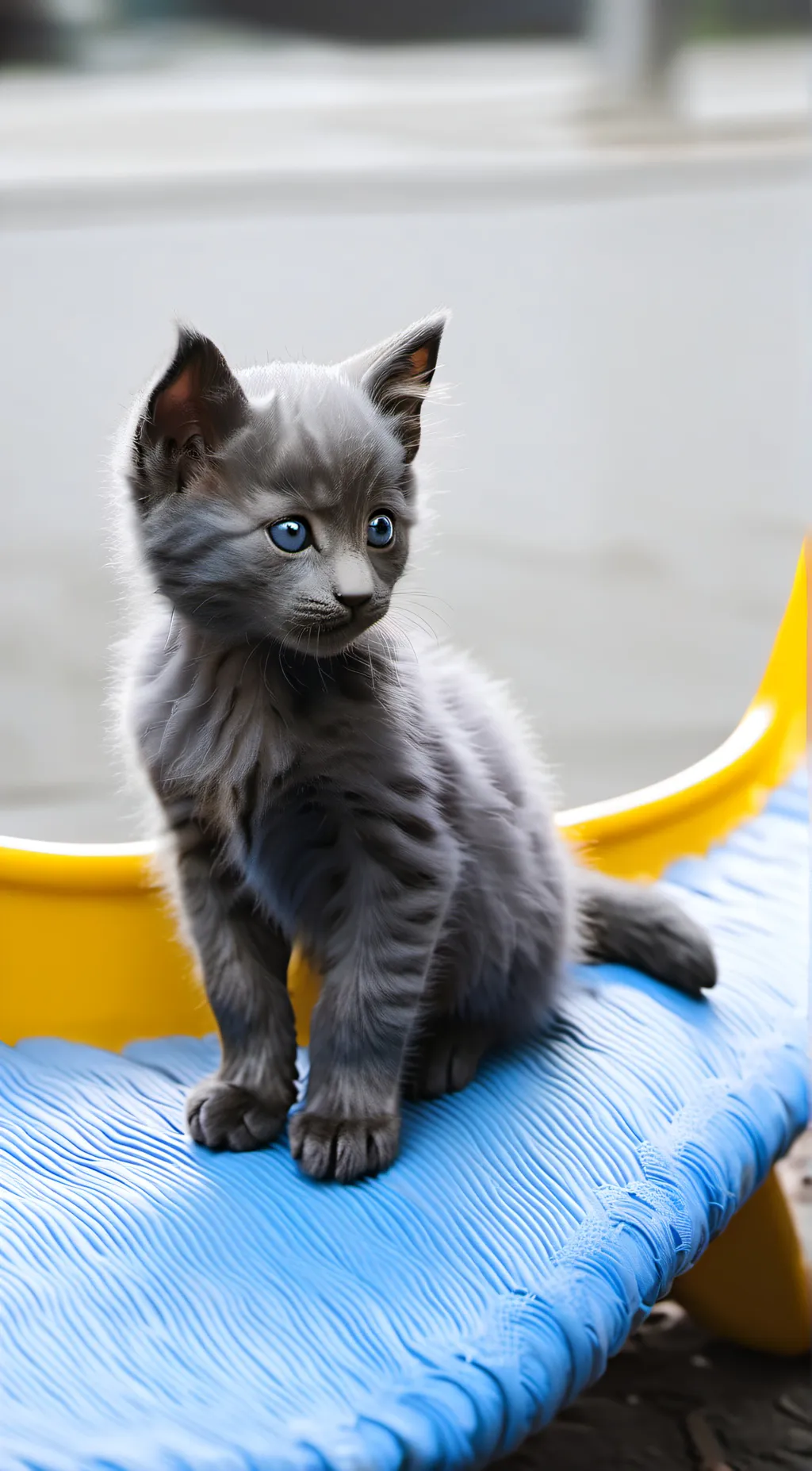 ai character: baby kitten background