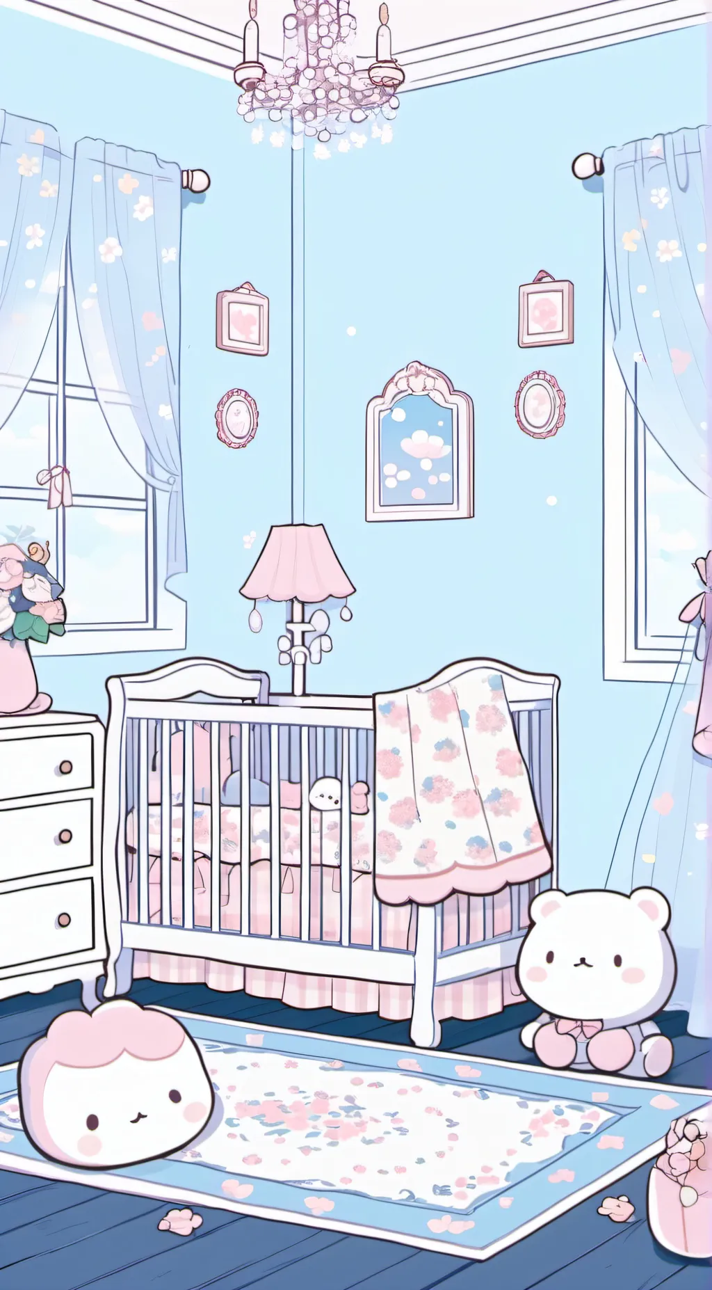 ai character: Treat like a baby background